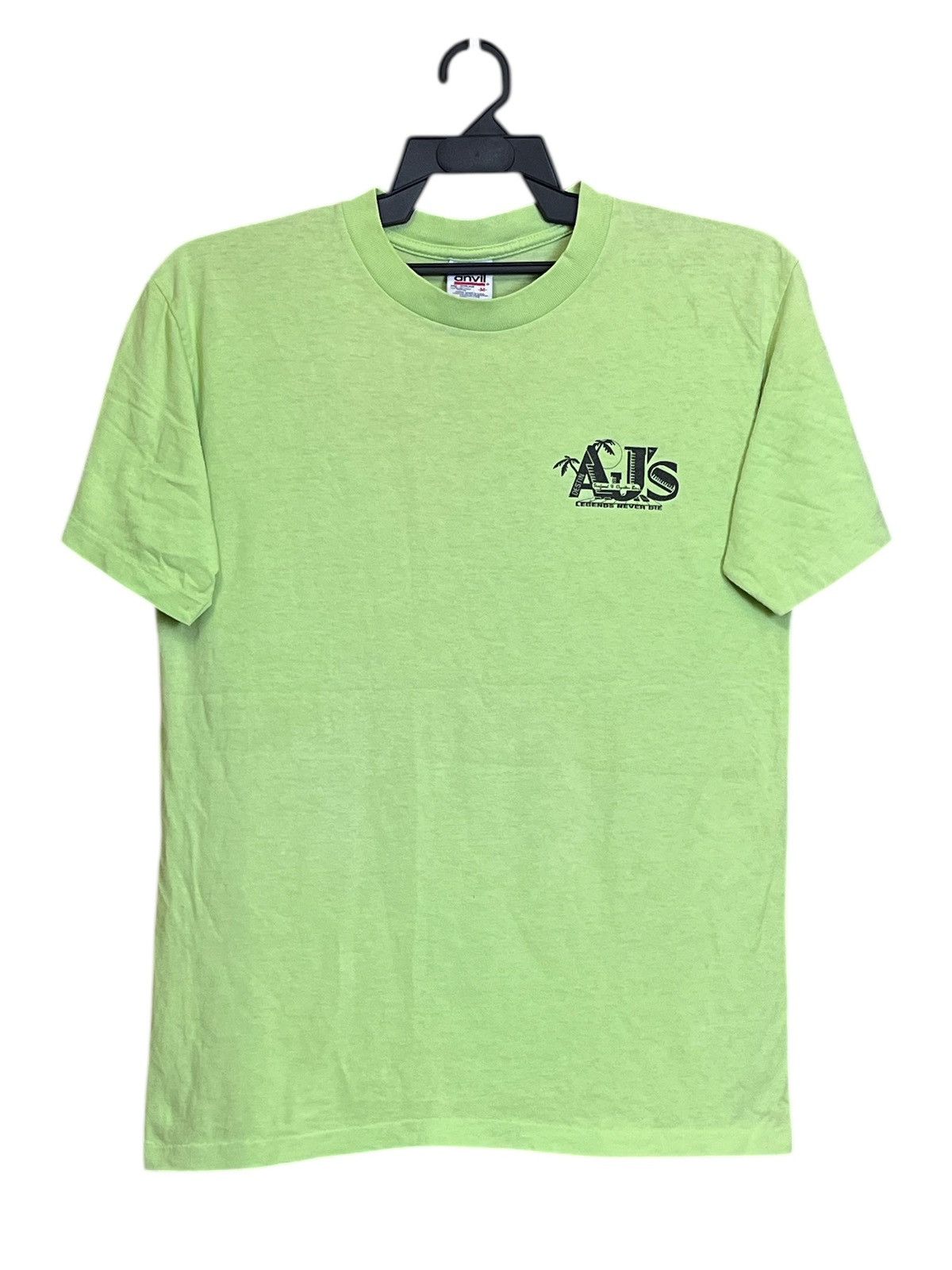 Vintage Vintage 90s AJ’S SEAFOOD & OYSTER BAR florida tee shirt Size US M / EU 48-50 / 2 - 2 Thumbnail