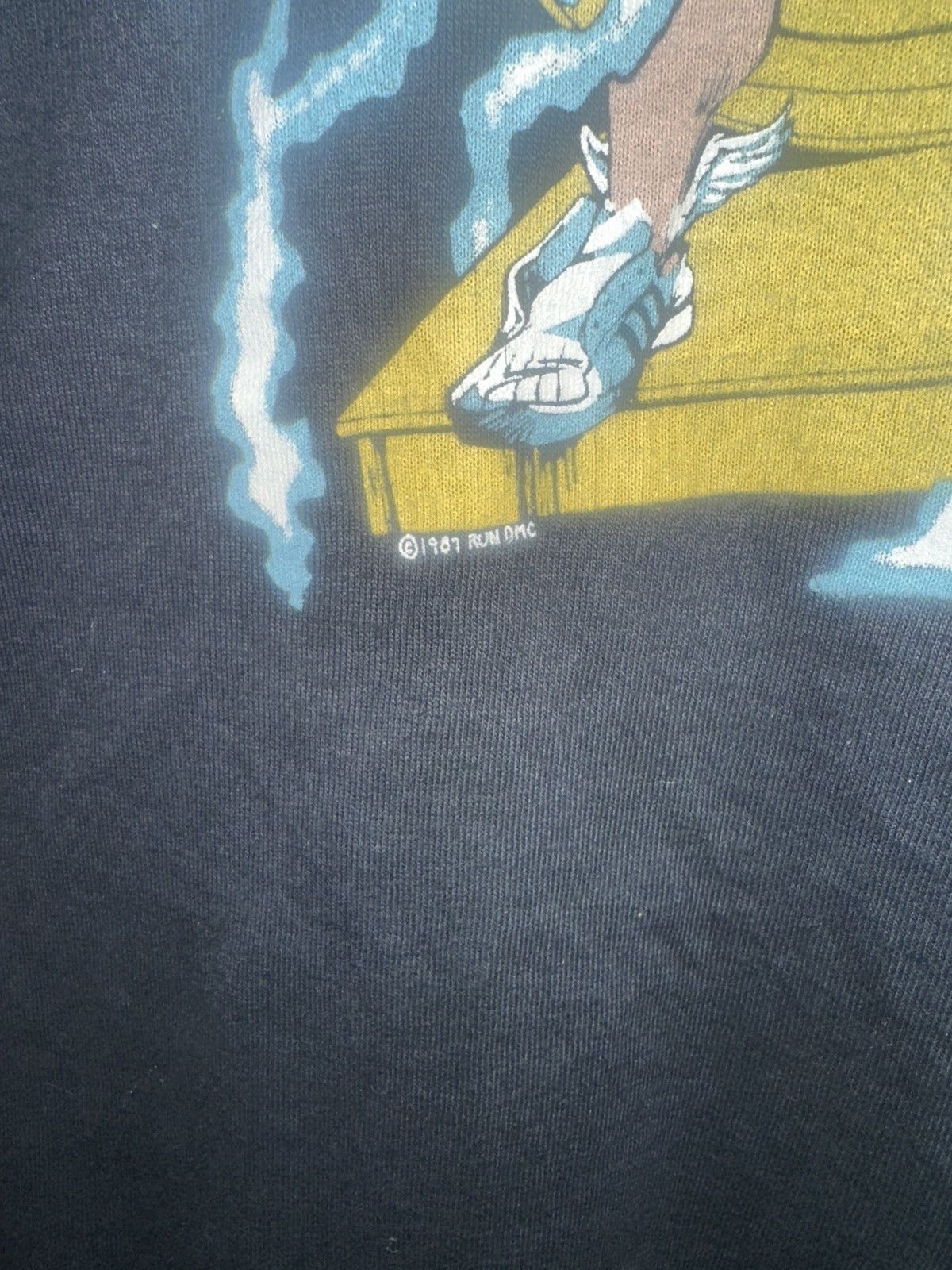 Band Tees 1987 Run DMC Tee Size US XL / EU 56 / 4 - 5 Thumbnail