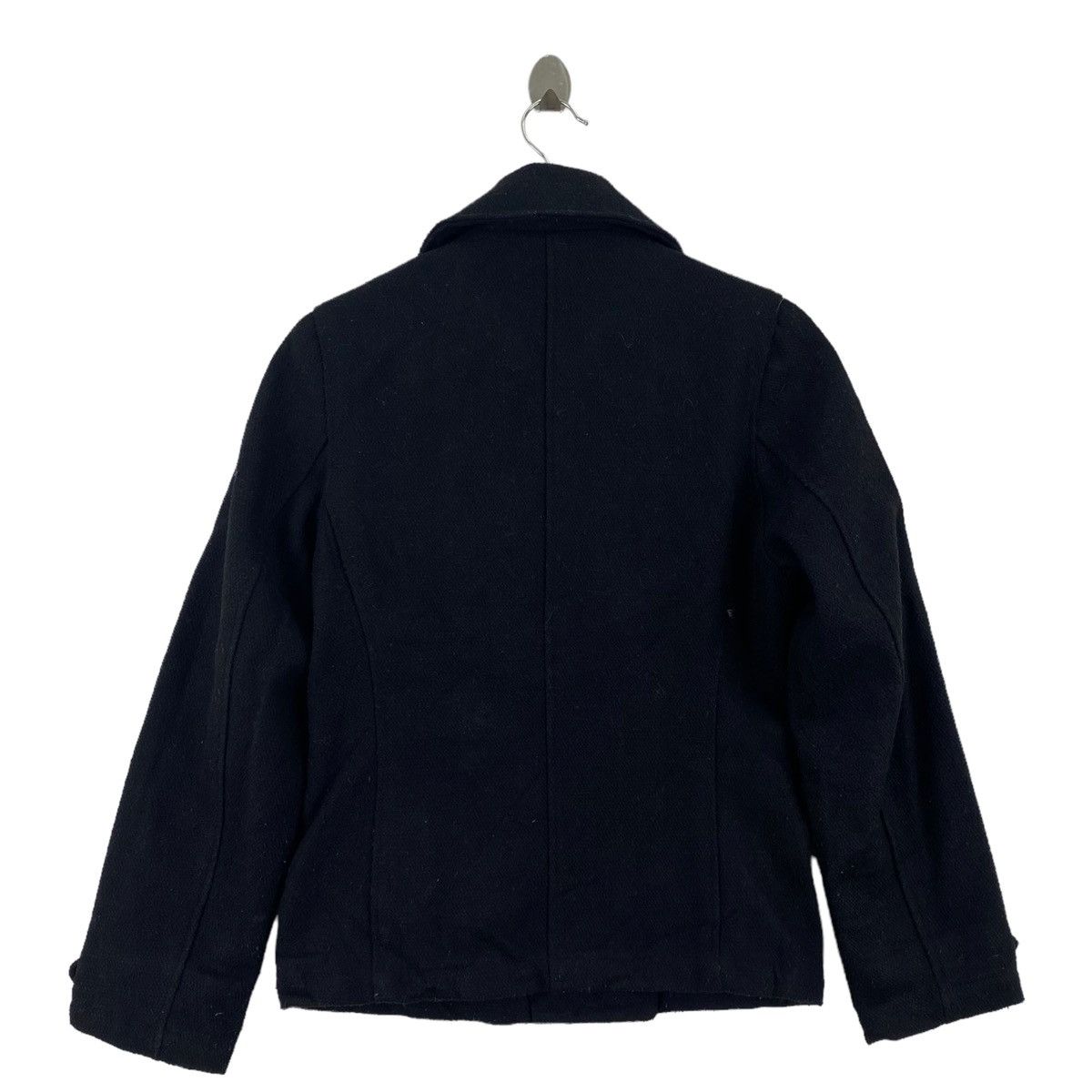 I.N.C Vintage HOUSTON INC. Military Brand Black Wool Duffle Coat Size US S / EU 44-46 / 1 - 2 Thumbnail
