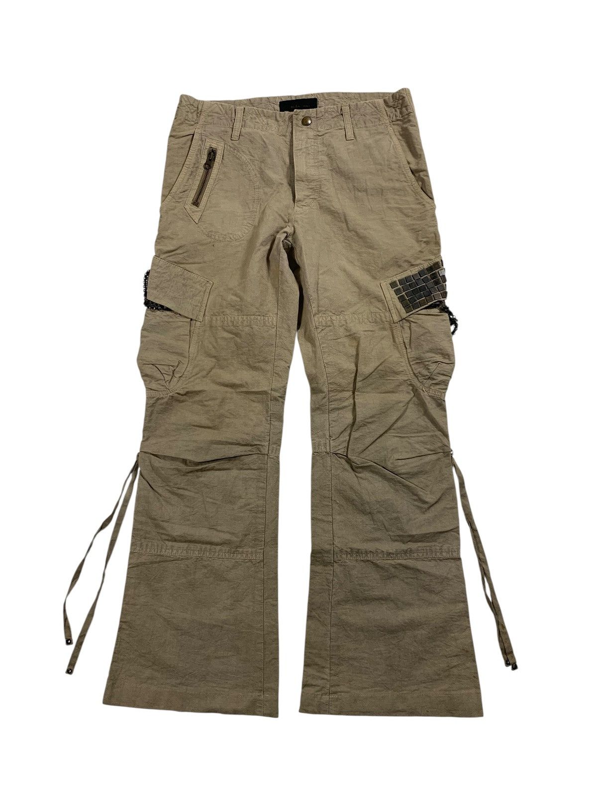 パンツ archive HALB cargo pants L Y2K Hollister HOC-22 Y2K Cargo Military Paratrooper Pants Tan