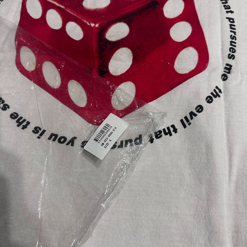 Saint Michael Saint Michael White and red dice washed and made old short Size US S / EU 44-46 / 1 - 5 Thumbnail
