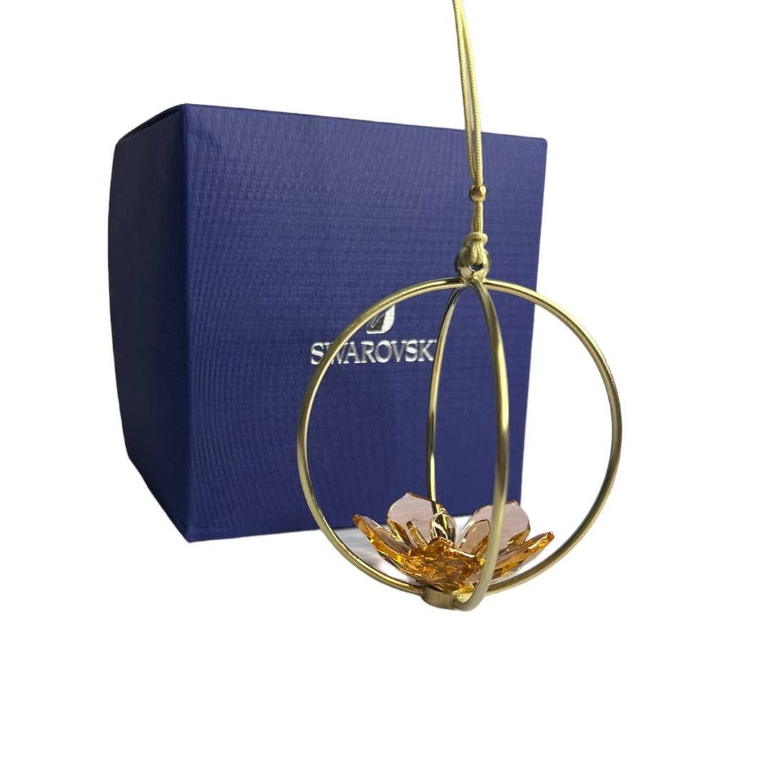 Swarovski Swarovski Garden Tales Magnolia Ball Ornament Small Size ONE SIZE - 2 Thumbnail
