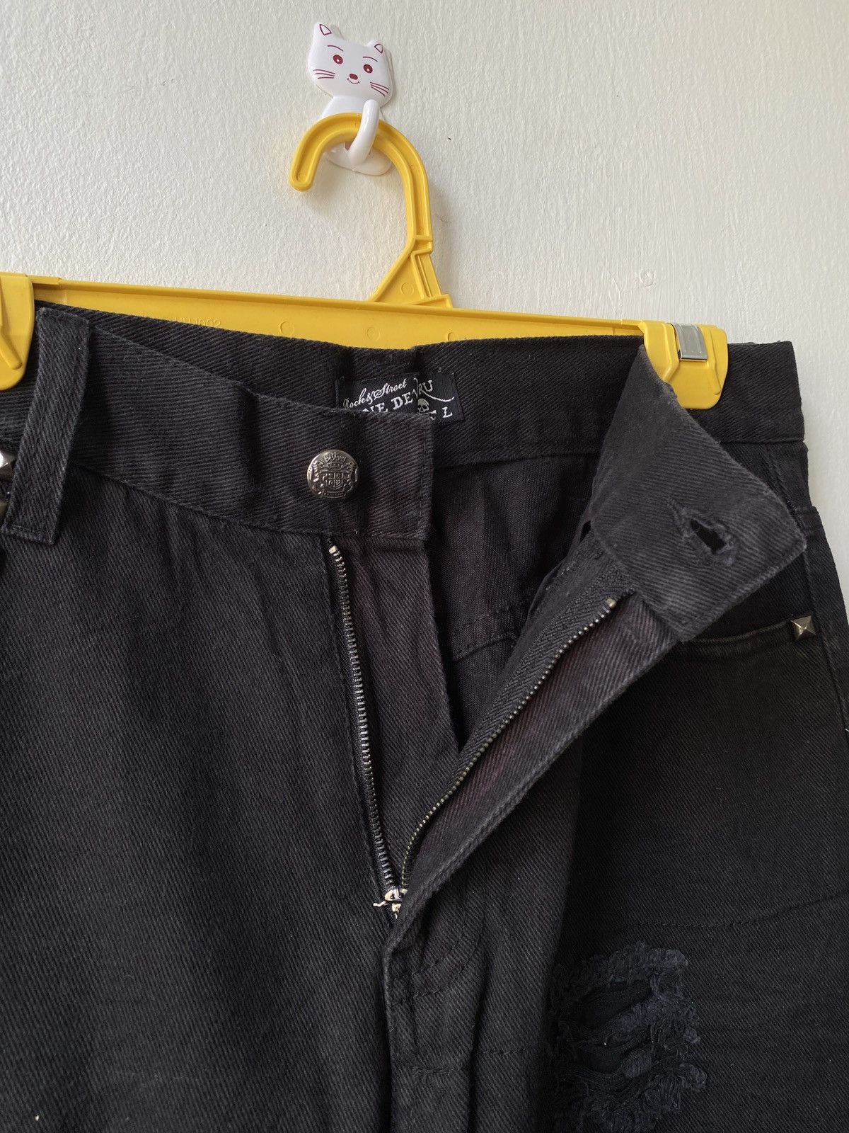 Hysteric Glamour × Japanese Brand Japanese Brand Clone Devgru Distressed Denim Size US 31 - 7 Thumbnail