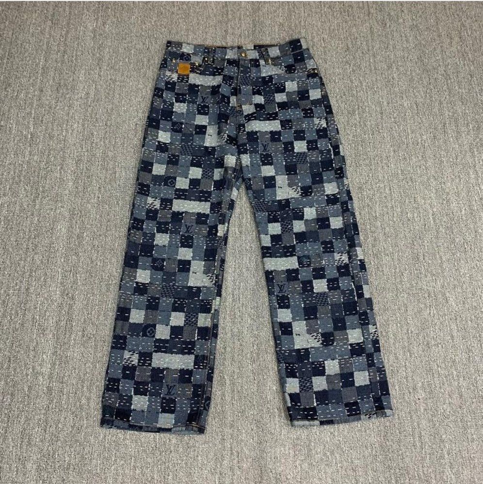Louis Vuitton × Virgil Abloh Tourist VS Purist Tuffetage Denim