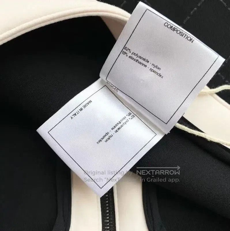 Chanel Chanel Black Polyester Women's Bodysuit . Size XXS / US 00 / IT 34 - 6 Thumbnail