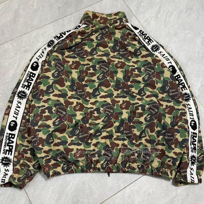 Saint Michael Saint Michael Camo print joint design jacket Size US XL / EU 56 / 4 - 3 Thumbnail