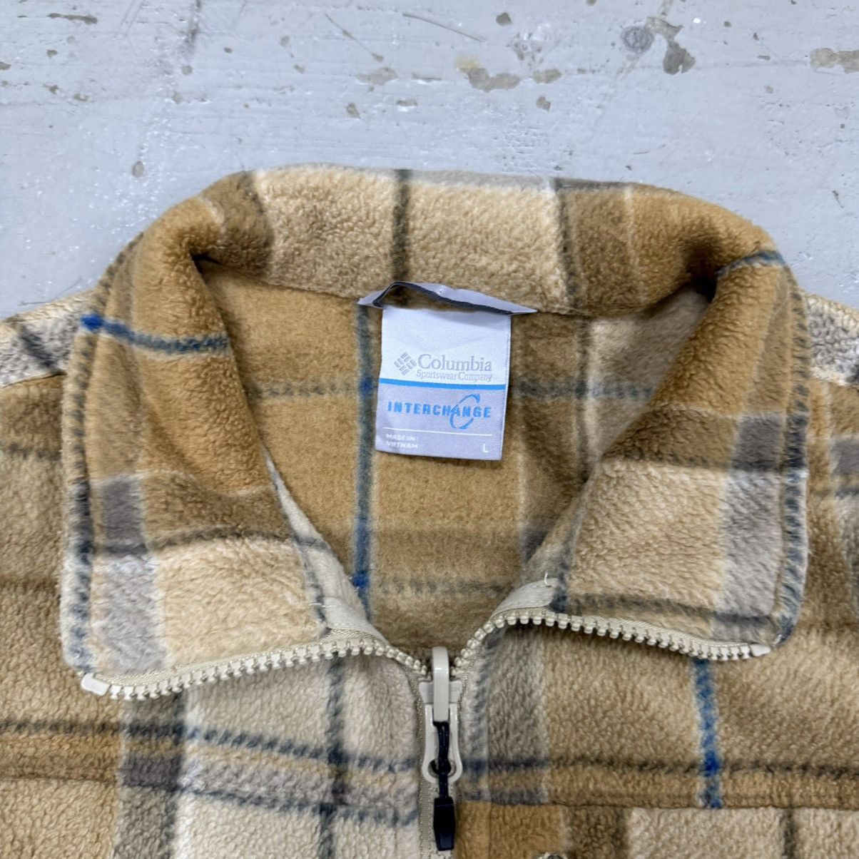 Columbia Columbia Interchange Plaid Fleece Jacket Not Patagonia Size US M / EU 48-50 / 2 - 4 Thumbnail