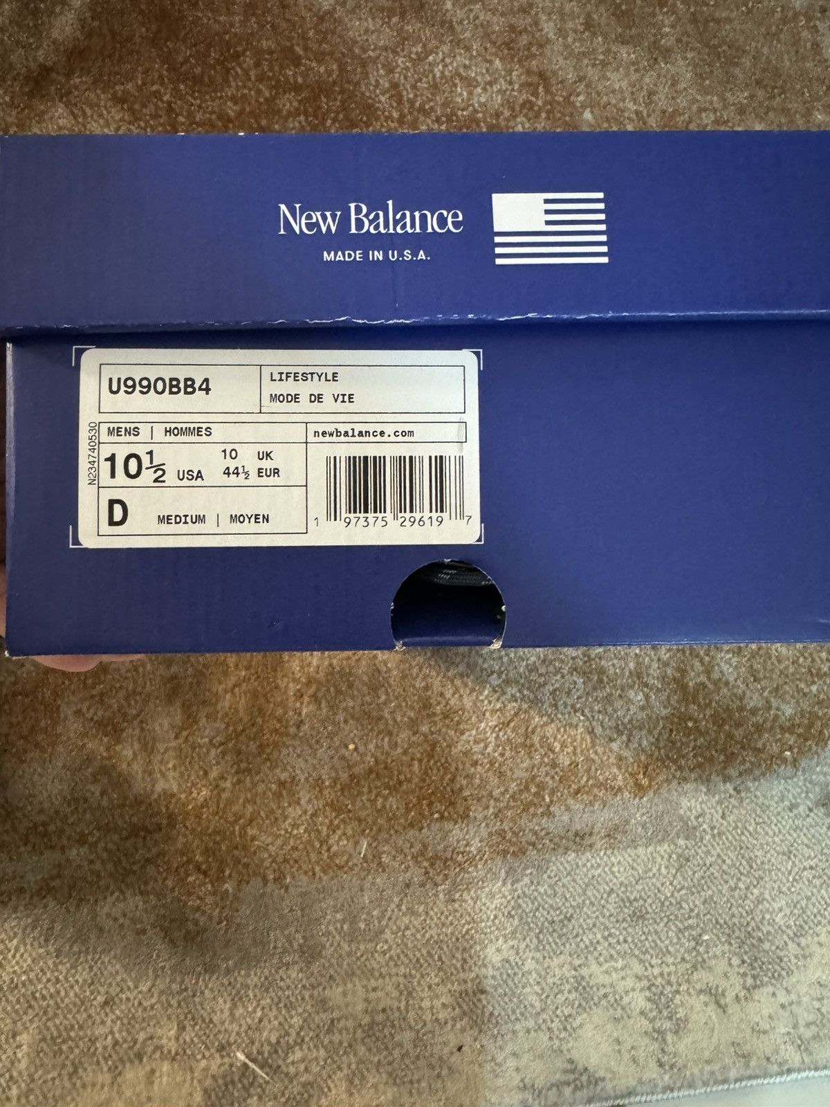 New Balance New Balance 990v4 Teddy Santis (MiUSA) Size US 10.5 / EU 43-44 - 7 Thumbnail