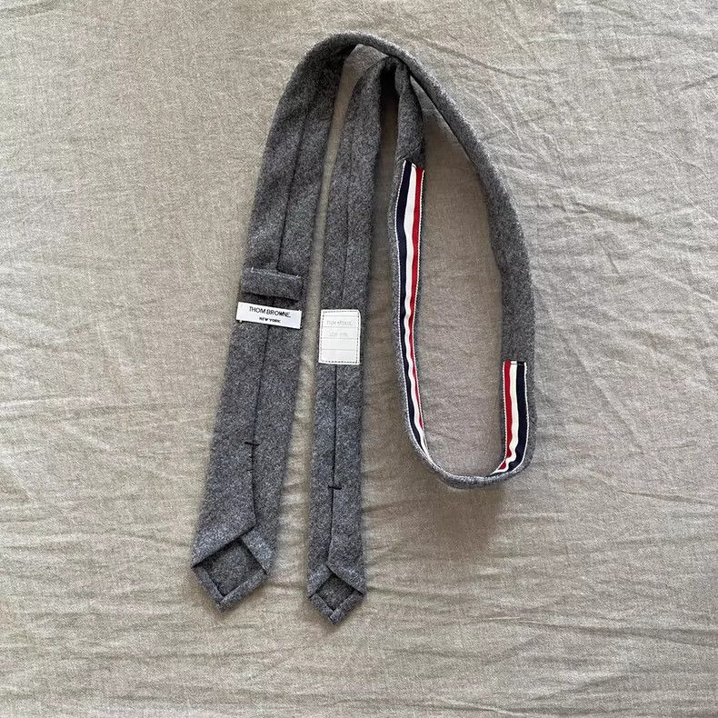 Thom Browne Thom Browne Classic necktie Size ONE SIZE - 5 Thumbnail
