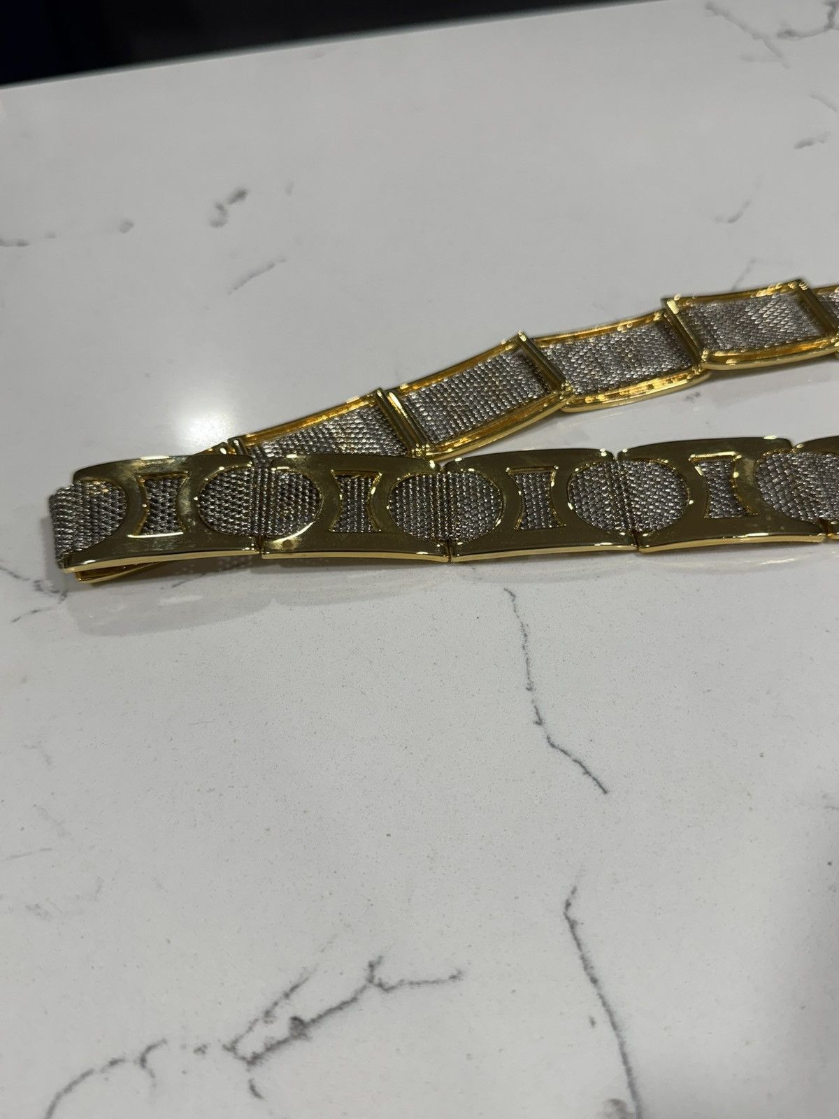 Vintage Vintage Gold/Silver Mesh Statement Belt Size ONE SIZE - 11 Thumbnail