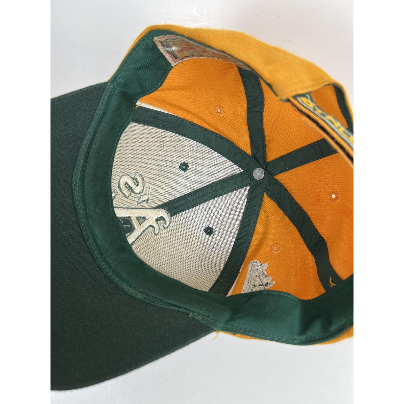 Other Vintage Oakland Athletics Hat Cap Strap Back Hook & Loop Sto Size ONE SIZE - 9 Thumbnail