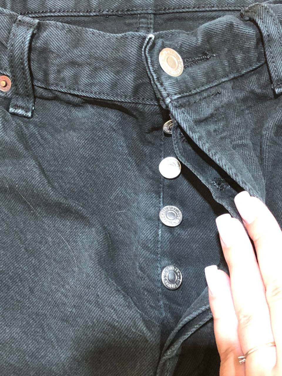 Levi's jeans black premium Levi's 501 Y2K Vintage w34 streetwear Size US 34 / EU 50 - 10 Thumbnail