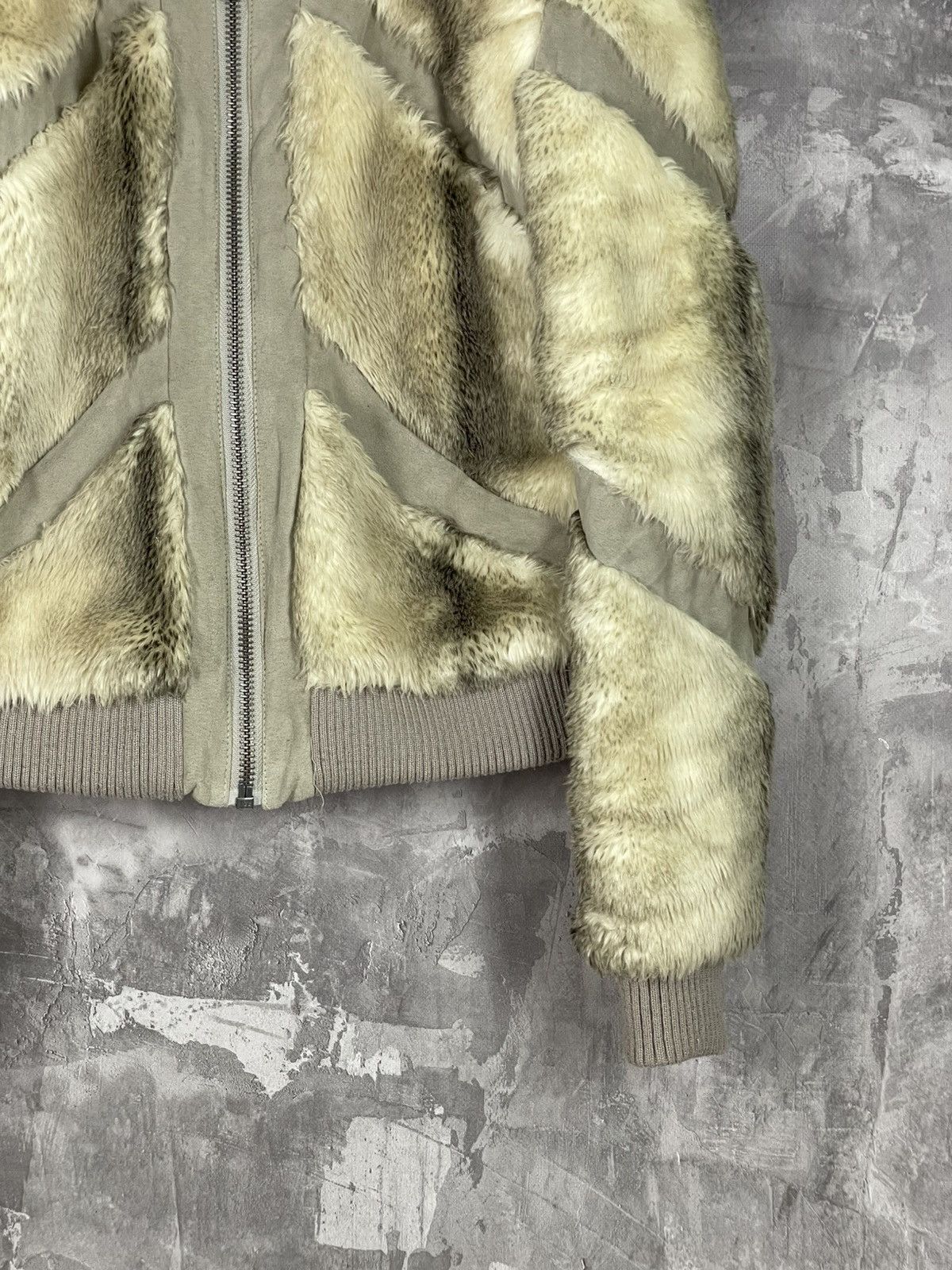 20471120 × If Six Was Nine VINTAGE CROPPED AMAZING FAUX FUR JACKET OPIUM STYLE Size M / US 6-8 / IT 42-44 - 5 Thumbnail