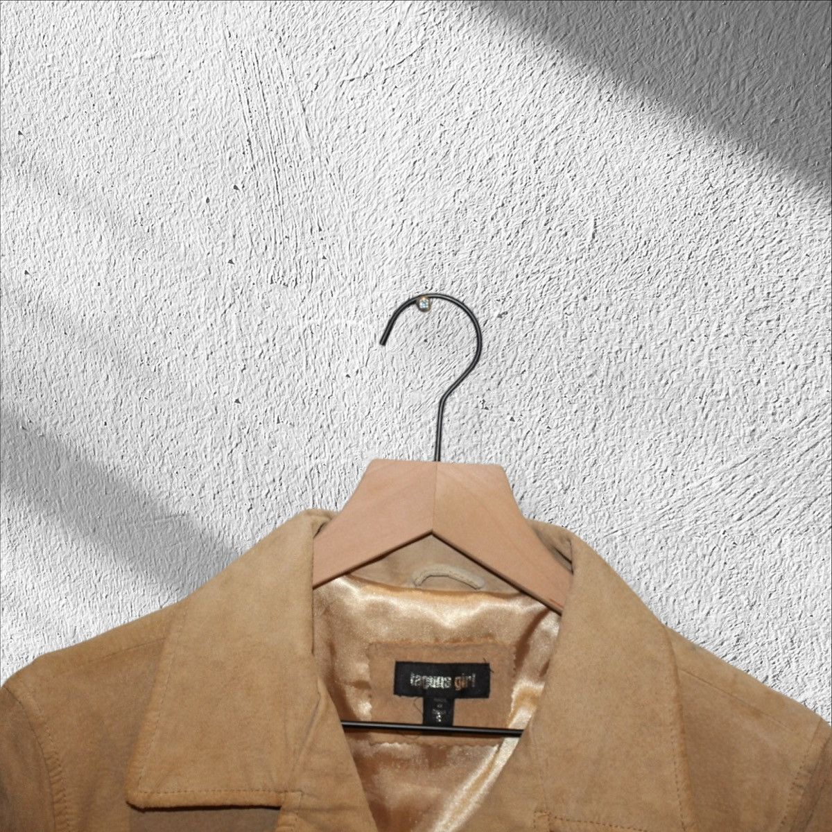 Other Laguna Girl Brown Leather Suede Cargo Jacket Women’s Small Size S / US 4 / IT 40 - 3 Thumbnail