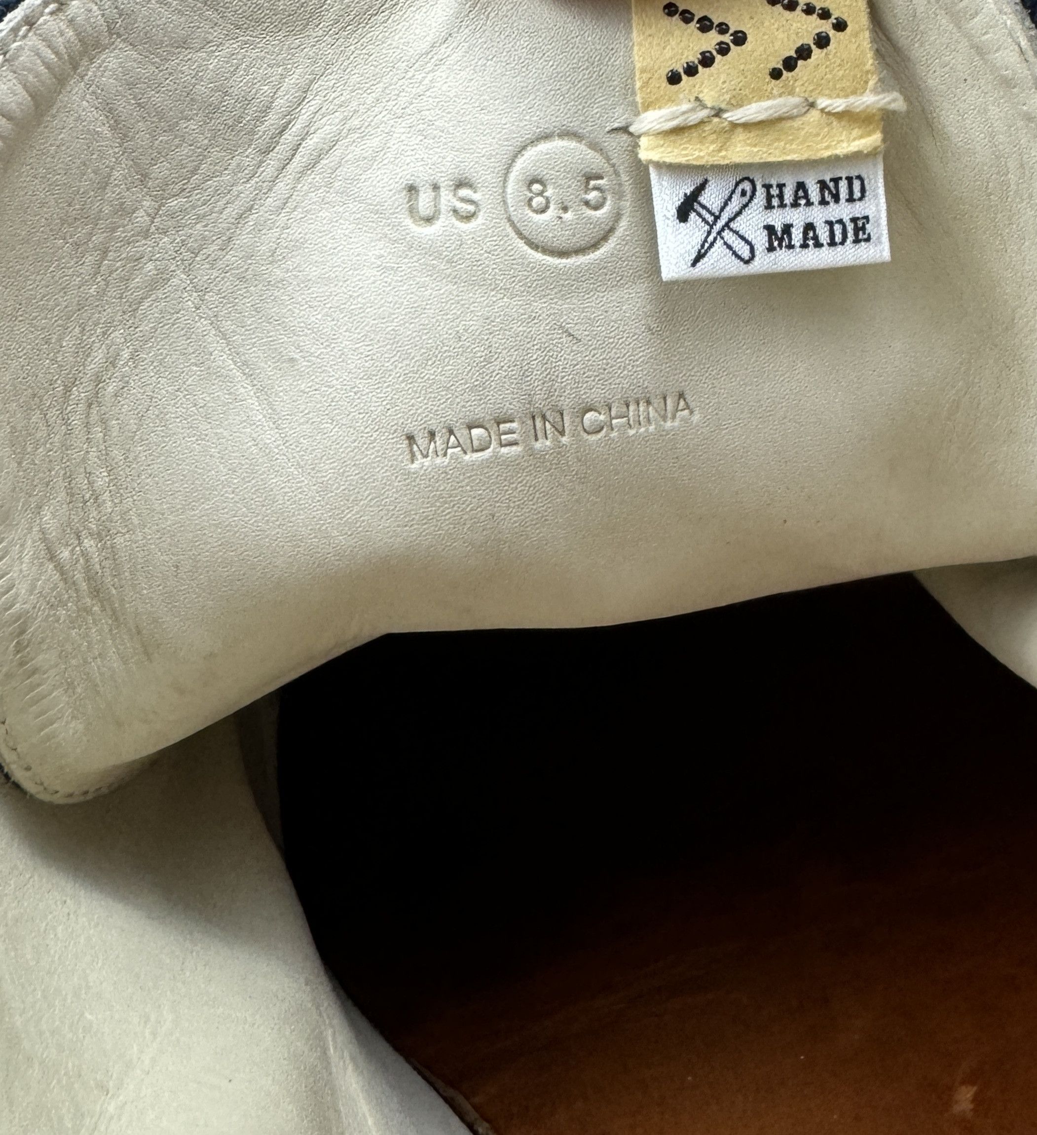 Japanese Brand Visvim Skagway Lo G.Patten Canvas Sneakers Hand Made US 8.5 Size US 8.5 / EU 41-42 - 13 Thumbnail