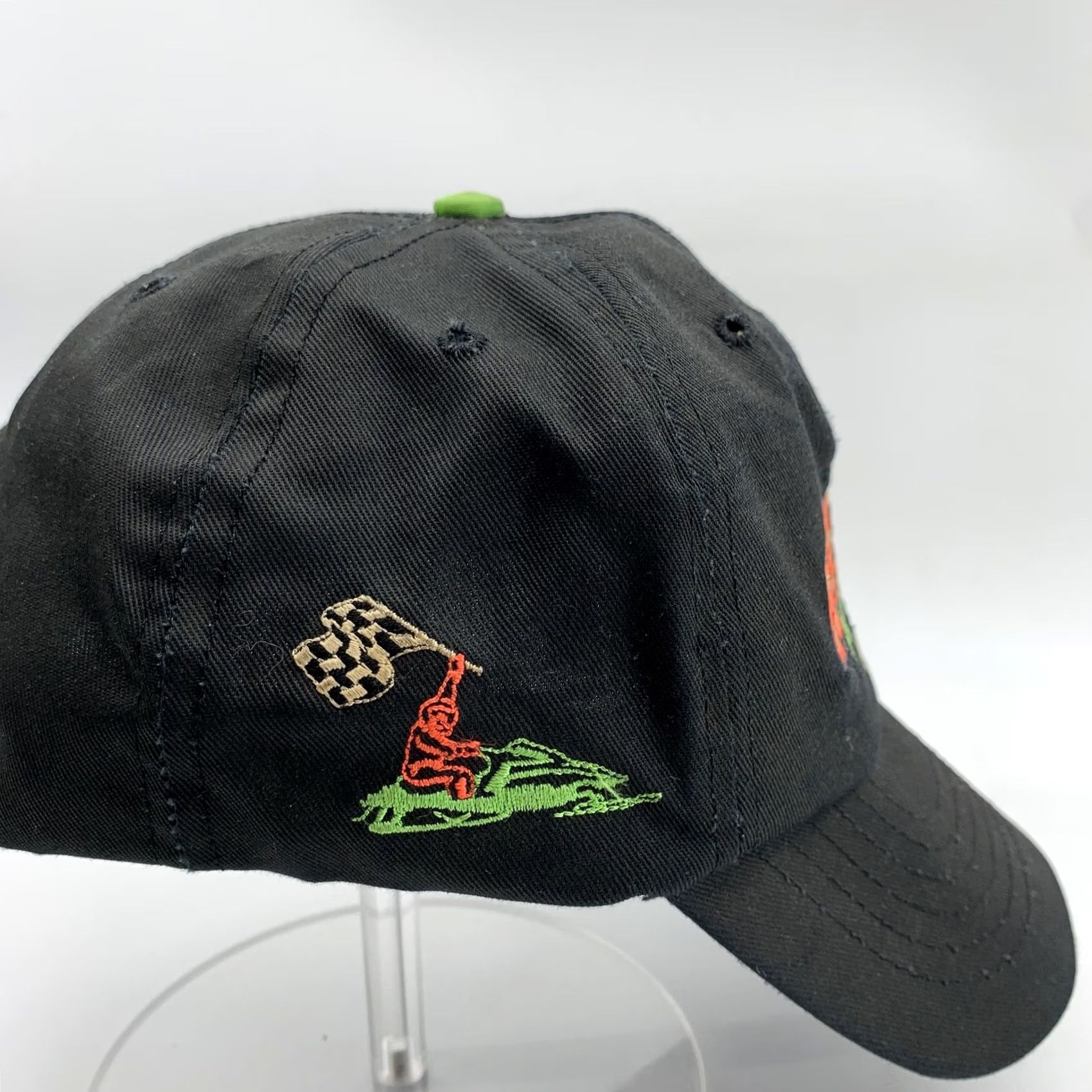 Vintage VINTAGE Arcticwear Hat Cap Snap Back Mens Black One Size 90s Arctic Cat Racing Snapback Twill Adjustable Size ONE SIZE - 3 Thumbnail