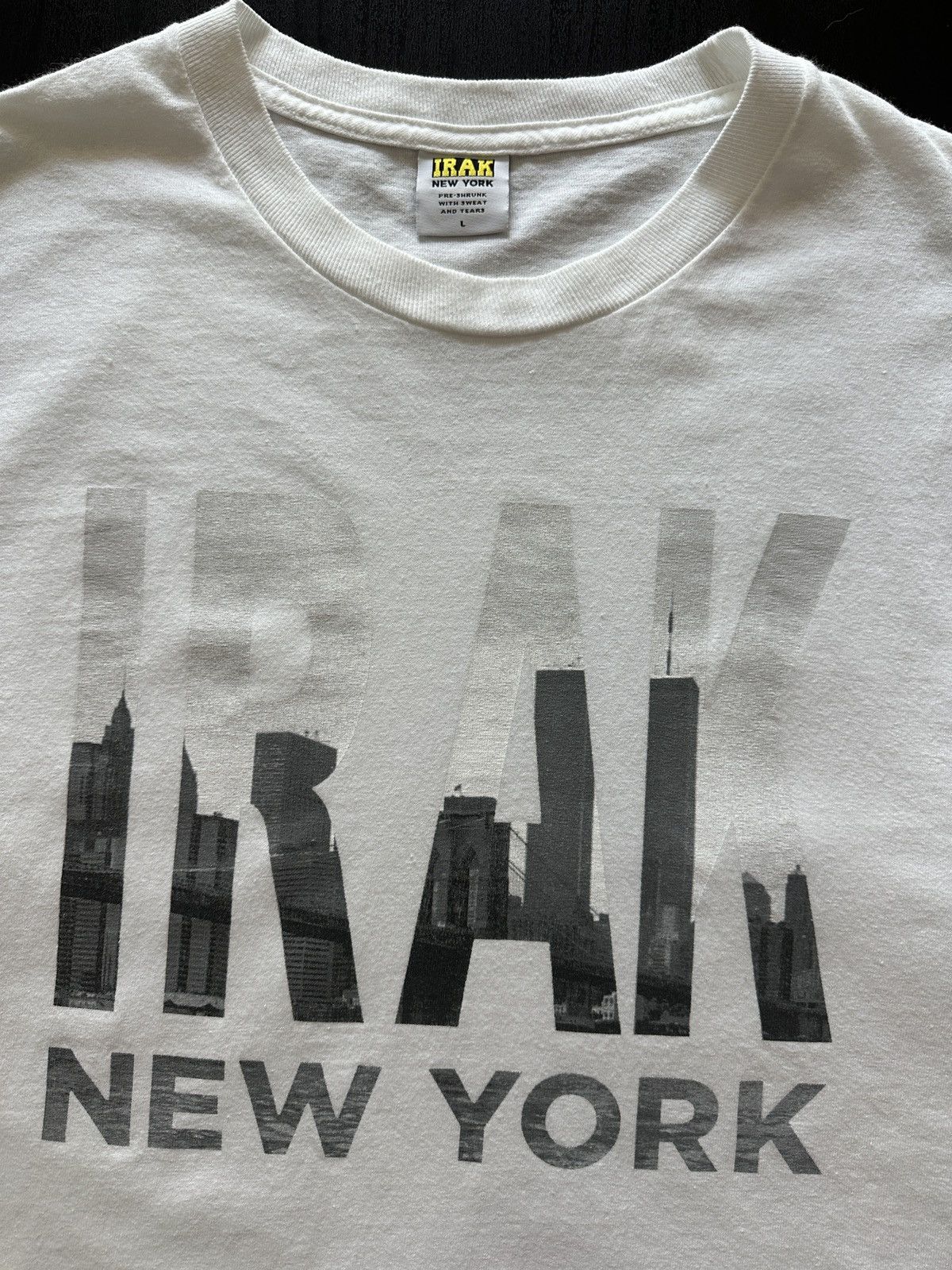 IRAK IRAK New York “Bring The Towers Back” Tee Size US L / EU 52-54 / 3 - 2 Thumbnail