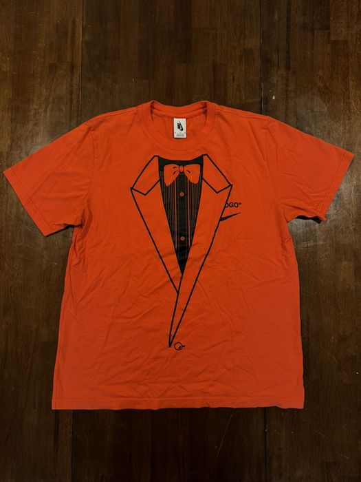 Nike store tuxedo tee