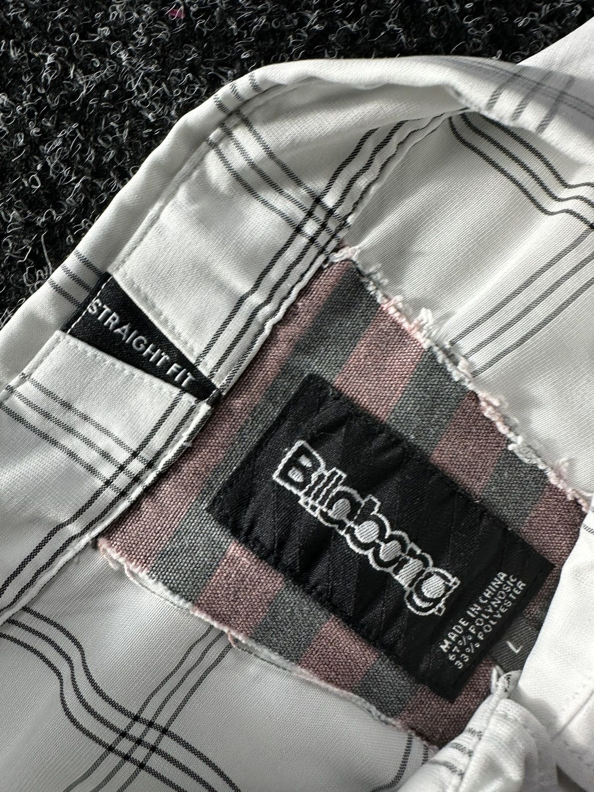 Billabong × Vintage 🚨Vintage 90s Logo BILLABONG beach short sleeve Y2K HAWAII Size US L / EU 52-54 / 3 - 8 Thumbnail