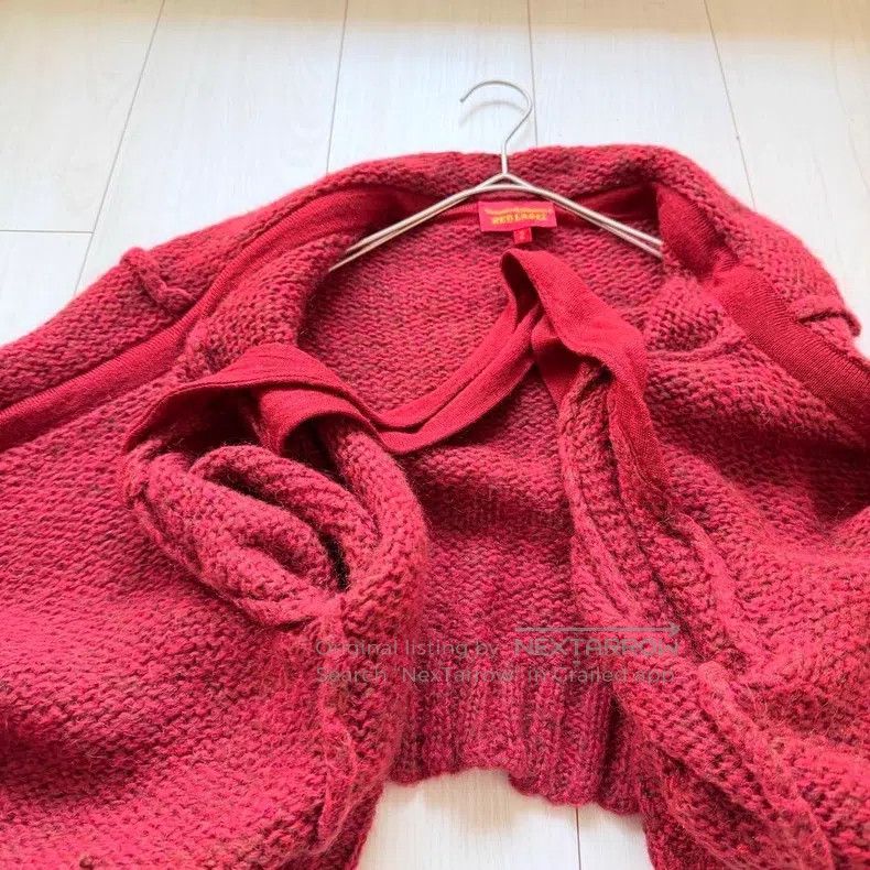 Vivienne Westwood Vivienne Westwood Mixed wool knitted cardigan with transfo Size M / US 6-8 / IT 42-44 - 6 Thumbnail