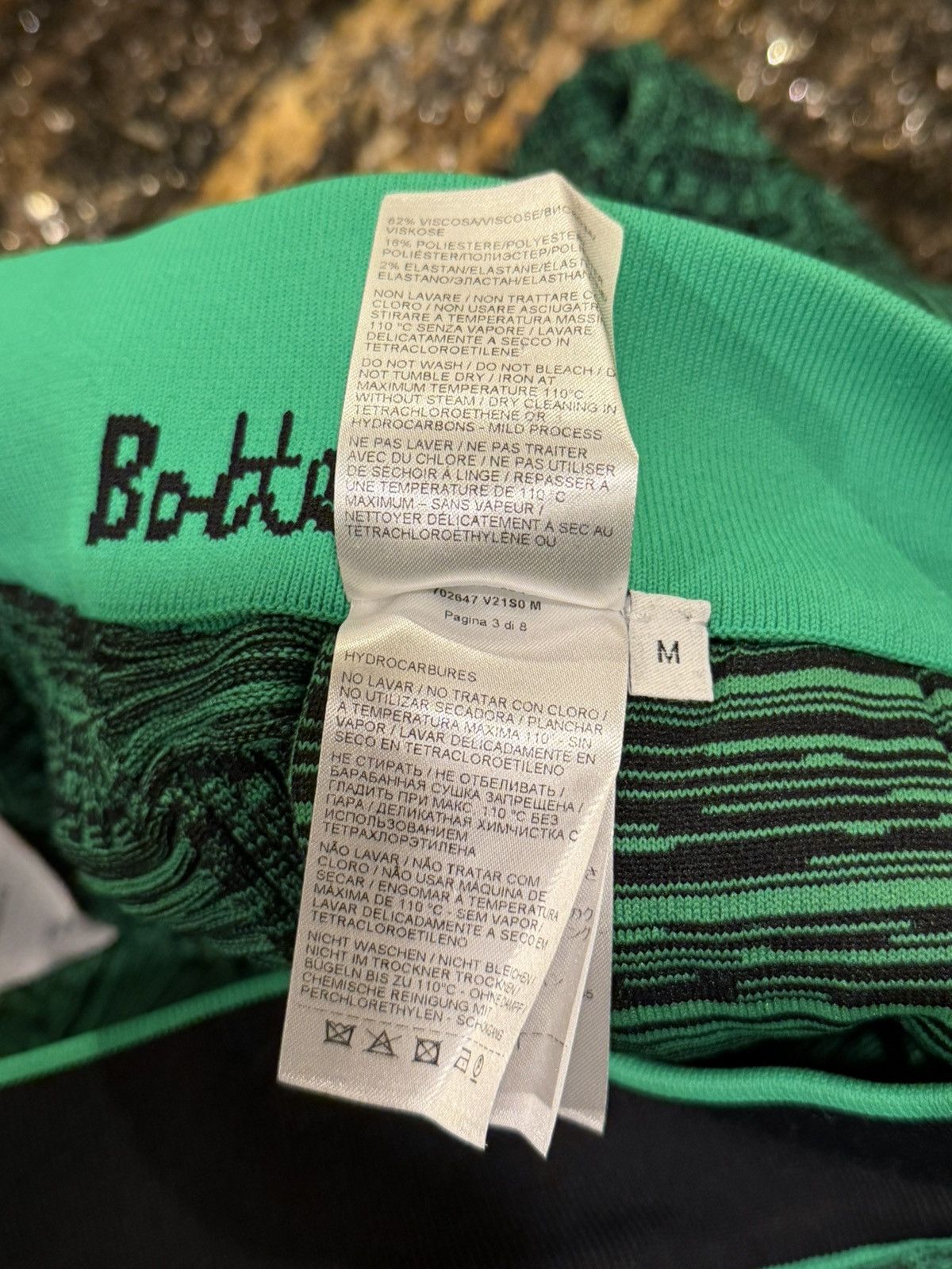 Bottega Veneta Bottega Veneta Intreciatto Mouline Weave Knit Track Pants Size US 32 / EU 48 - 9 Thumbnail