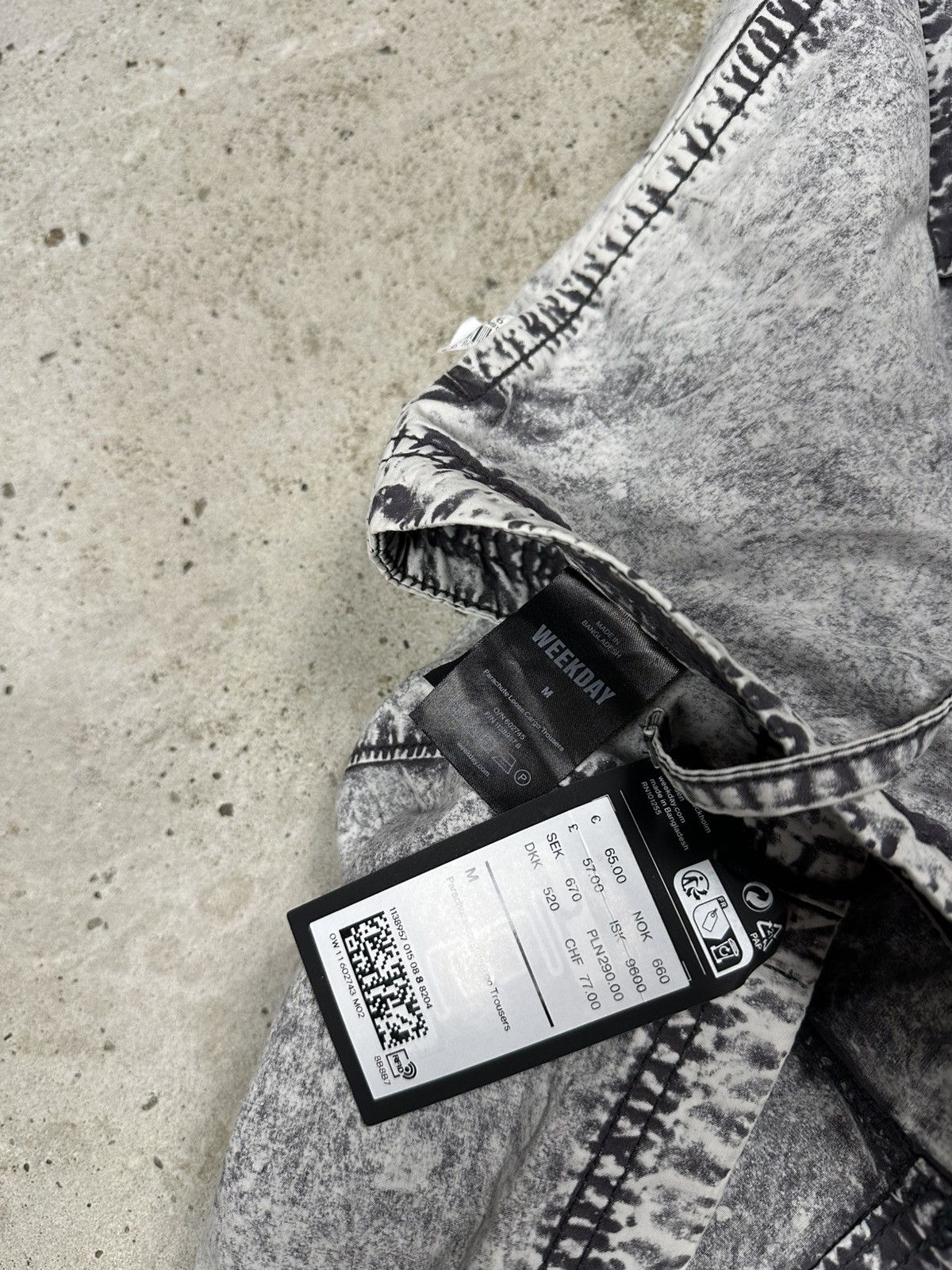 Weekday DSWT Weekday Parachute Loose Baggy Cargo Trousers Pants Size US 32 / EU 48 - 10 Thumbnail