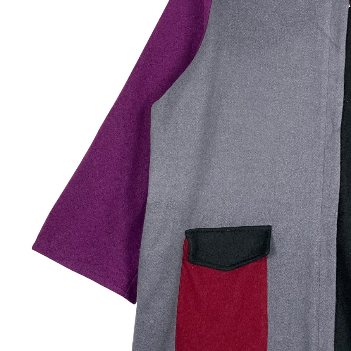 Japanese Brand Japanese Iro Iro Patchwork Long Jacket Size M / US 6-8 / IT 42-44 - 2 Thumbnail