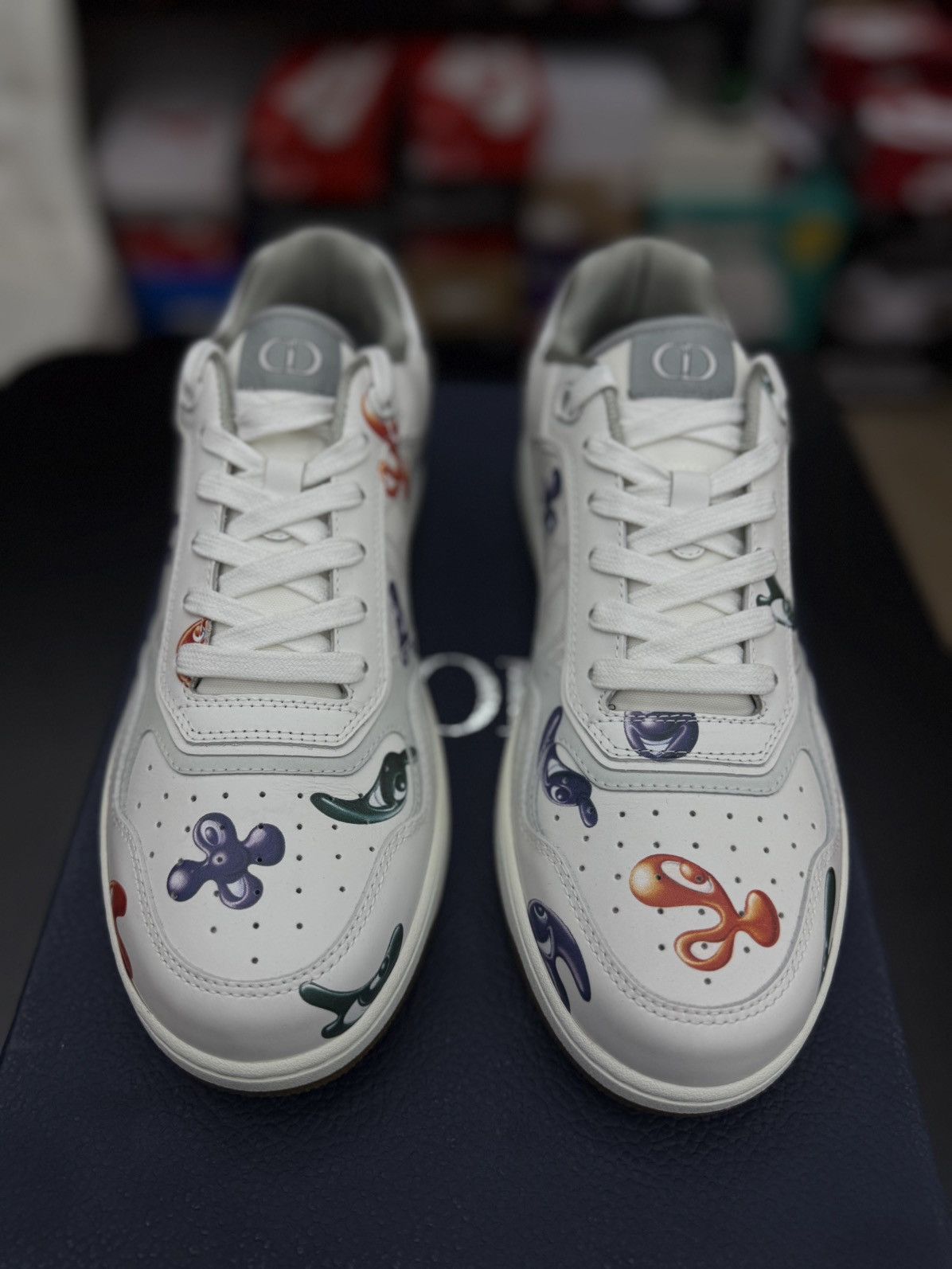 Dior Dior x Kenny Scharf B27 Low Top Sneakers 43EUS/10US NEW Size US 10 / EU 43 - 4 Thumbnail
