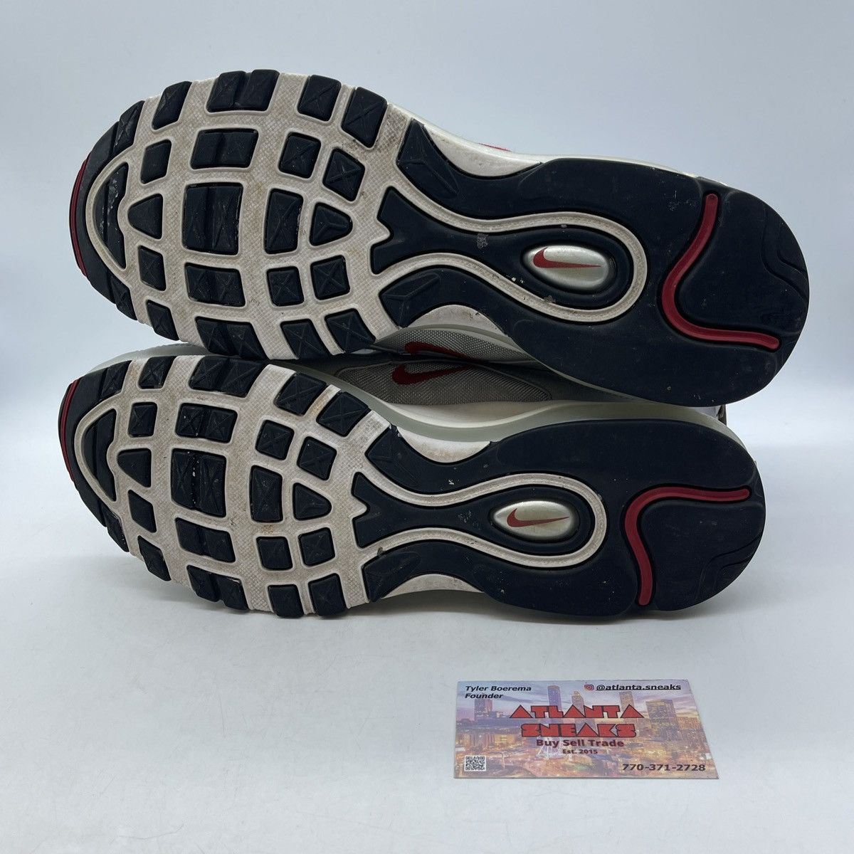 Nike Air max 97 silver bullet Size US 12 / EU 45 - 7 Thumbnail