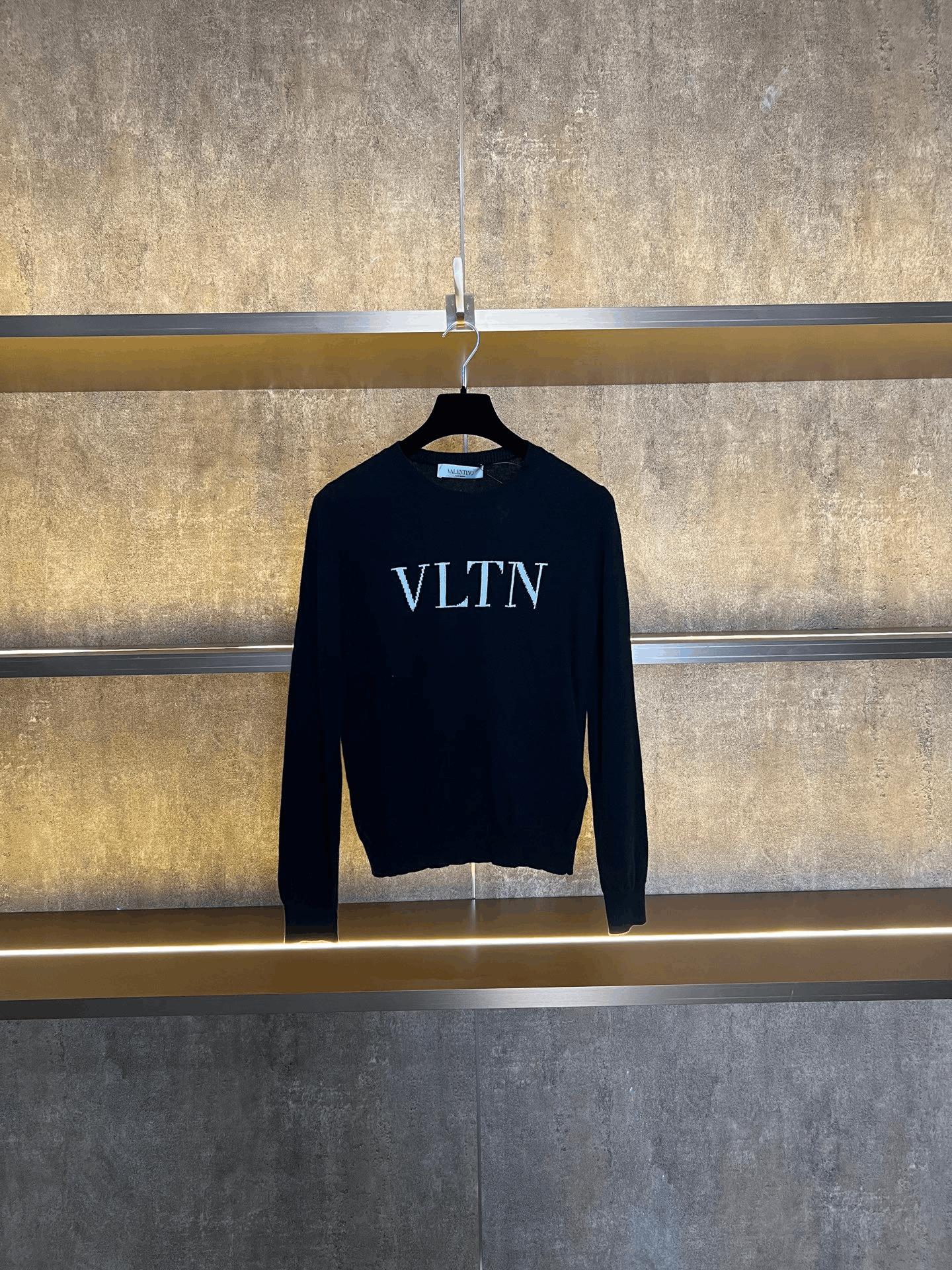 Valentino Valentino Slogan Knit Sweater Size S / US 4 / IT 40 - 1 Thumbnail