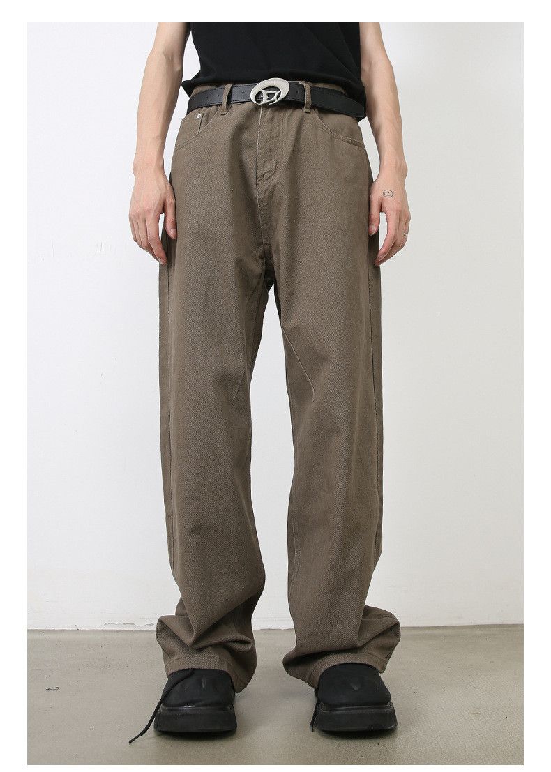 Japanese Brand × Vintage Retro men's wide-leg loose American cleanfit straight jeans Size US 32 / EU 48 - 1 Thumbnail