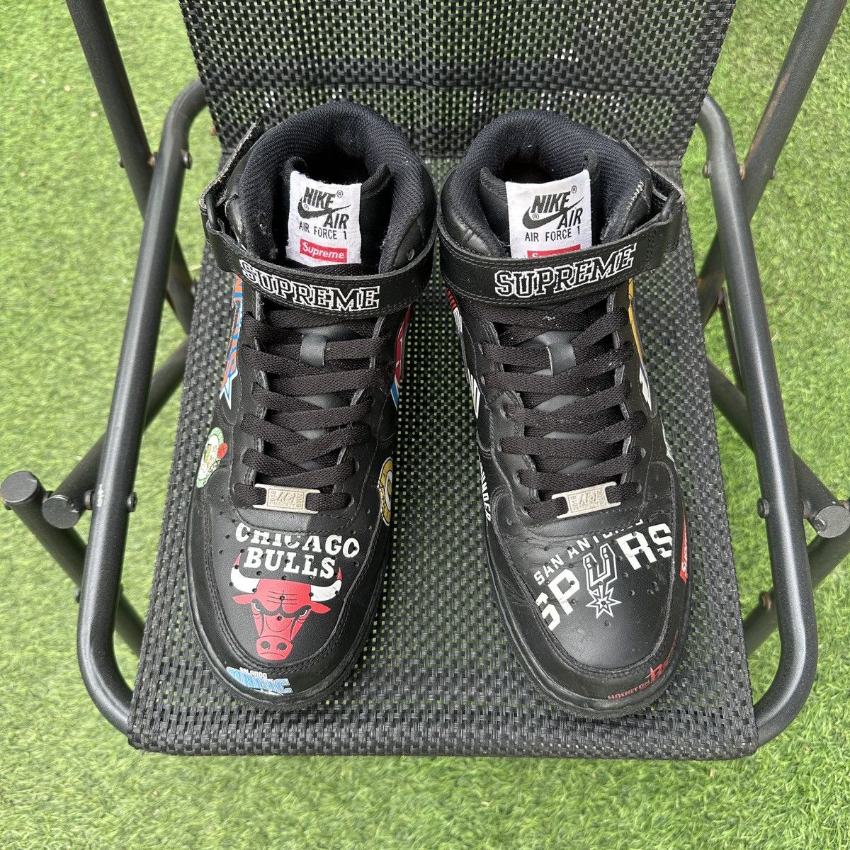 Supreme x Nike Air Force 1 Mid NBA 