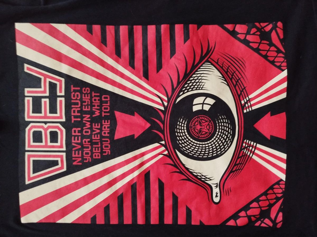 Obey × Vintage Vintage T Shirt - Obey Size US M / EU 48-50 / 2 - 4 Thumbnail