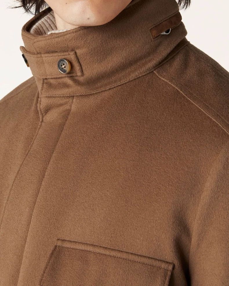 Loro Piana LORO PIANA Autumn leaf colored cashmere Traveller coat Size US M / EU 48-50 / 2 - 8 Thumbnail