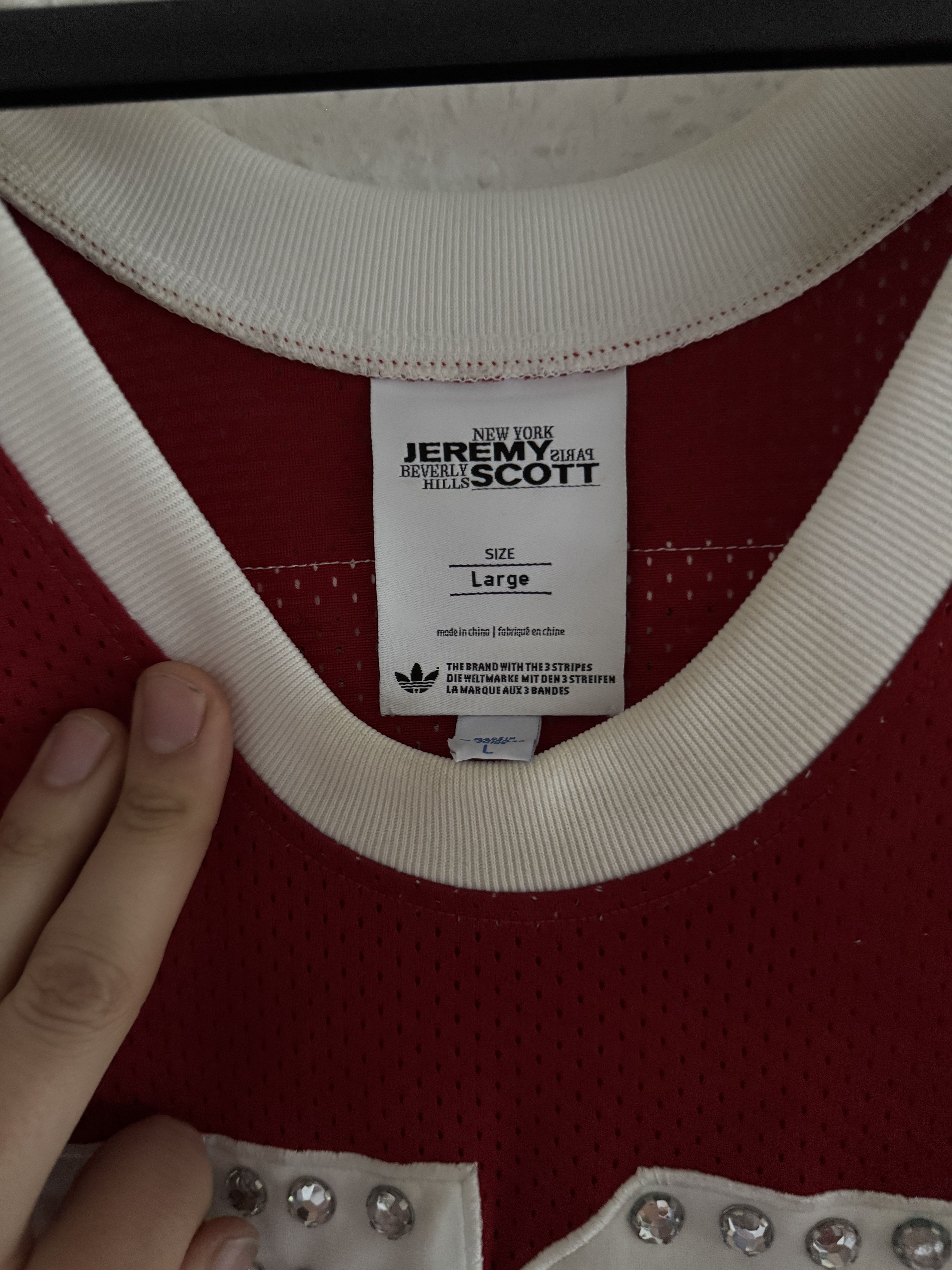 Adidas × Jeremy Scott Tuxedo Jersey Size US L / EU 52-54 / 3 - 11 Thumbnail