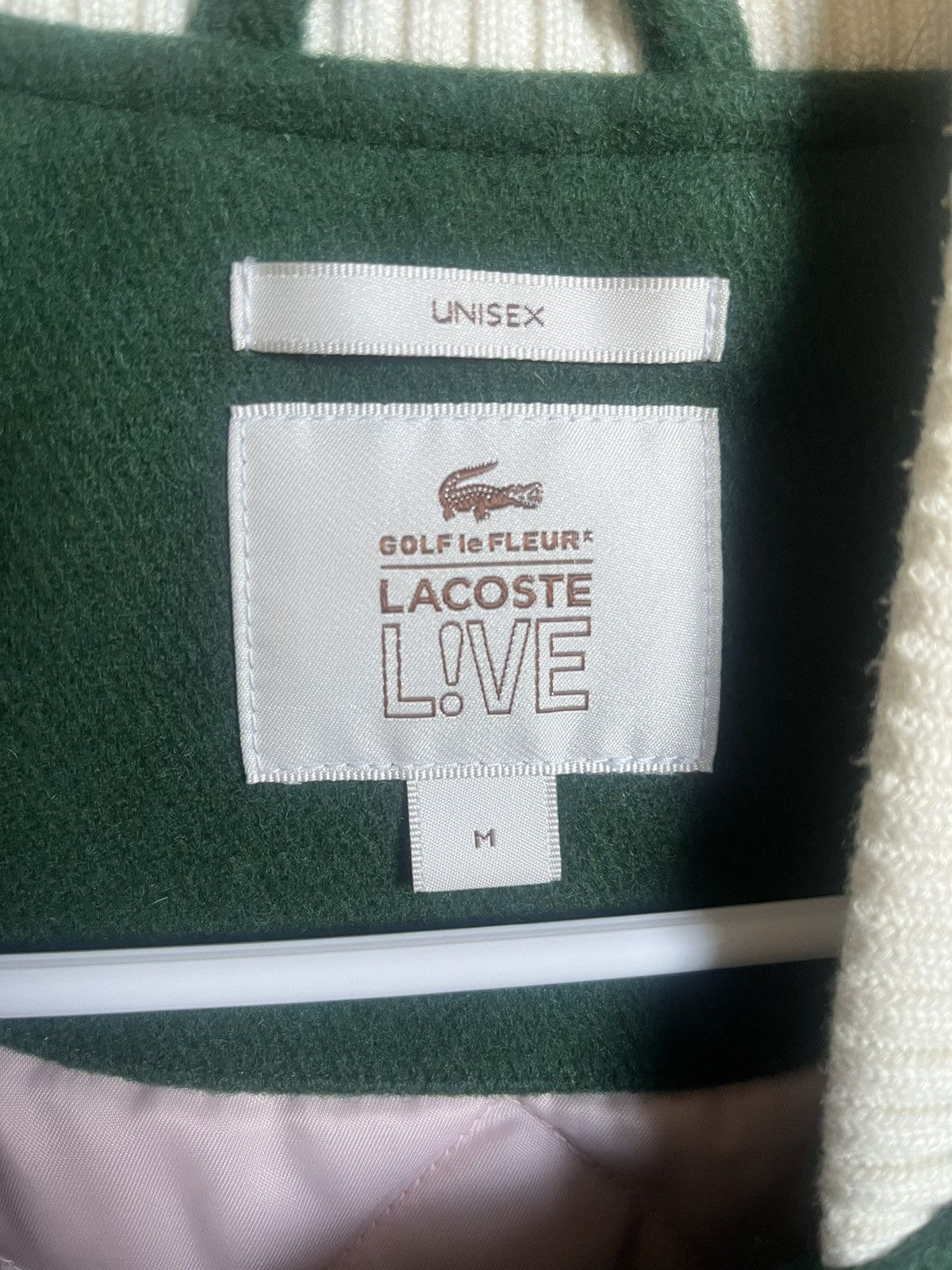 Golf le Fleur × Lacoste Golf le Fleur x Lacoste Green Varsity Jacket Size US M / EU 48-50 / 2 - 3 Thumbnail