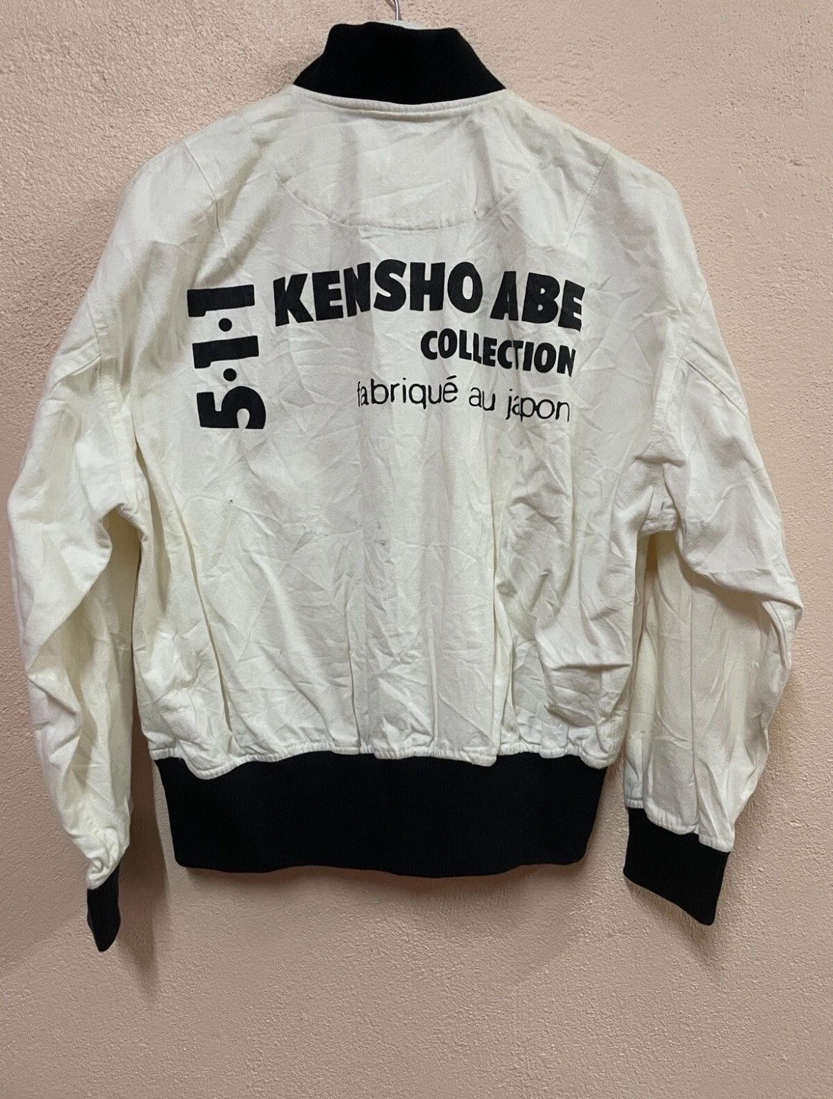 Designer × Kensho Abe Vintage Kensho Abe Japanese Designer Bomber jacket workwear Size US M / EU 48-50 / 2 - 1 Thumbnail