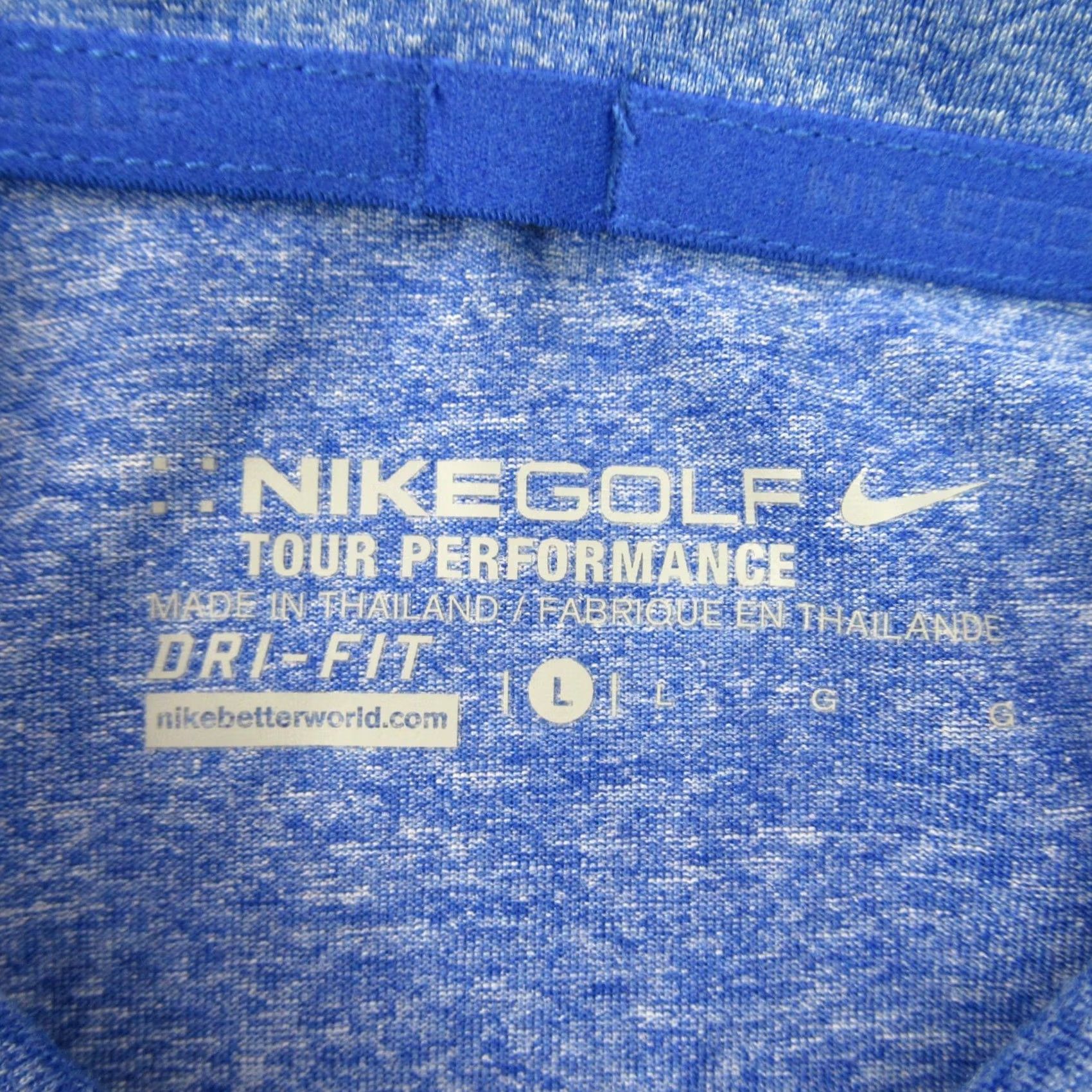 Nike Nike Dri-FIT Polo Shirt Mens Large Short Sleeve Golf Lightweight Multicolor Classic Casual Sportswear Size US L / EU 52-54 / 3 - 4 Thumbnail