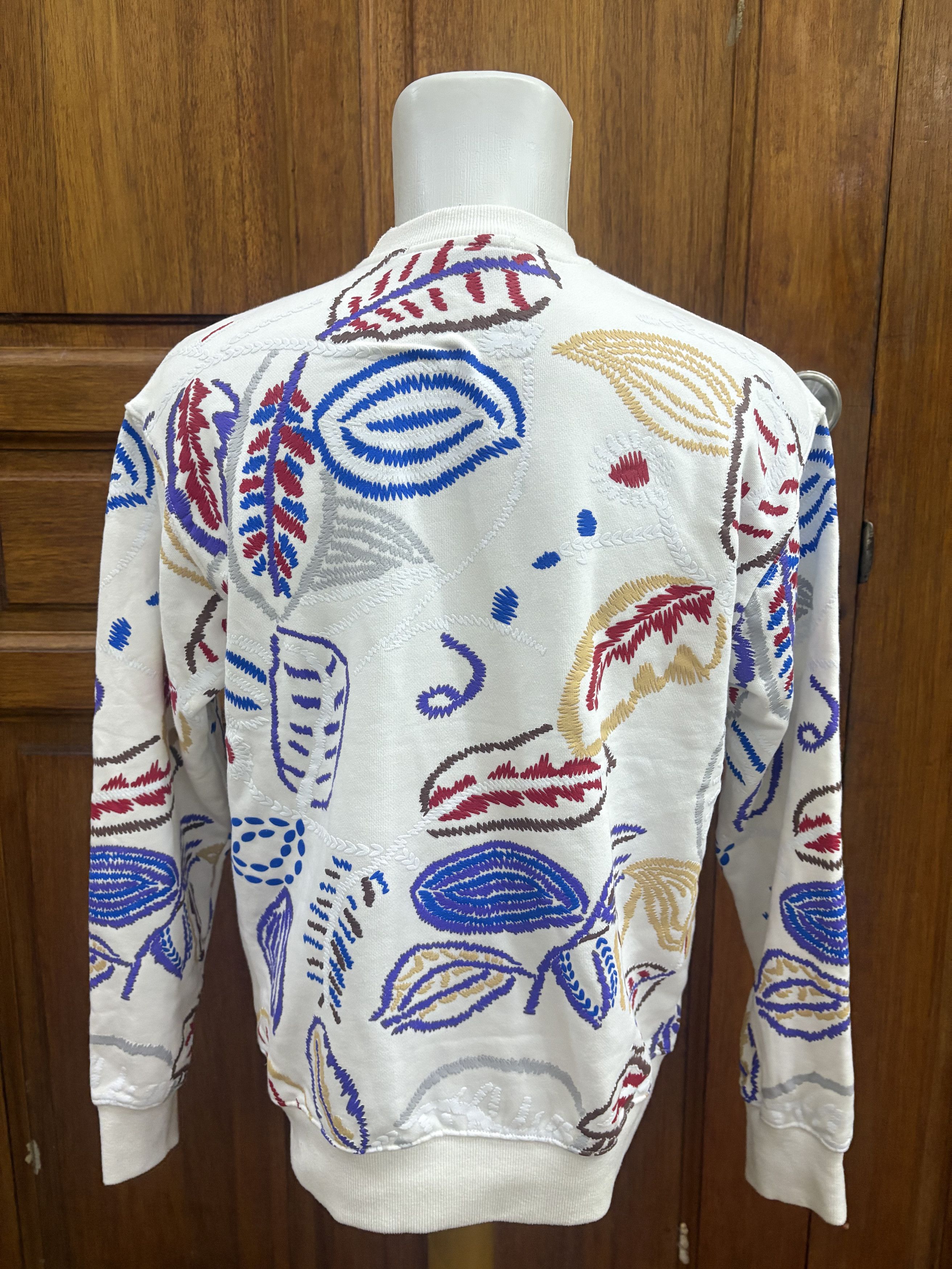 Moschino Moschino Sweatshirt White Multicolor Size US M / EU 48-50 / 2 - 4 Thumbnail