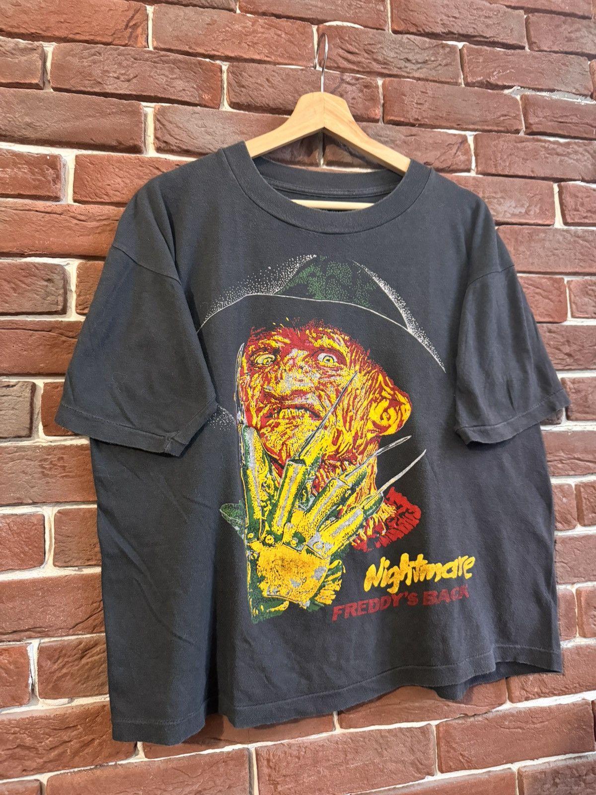 Vintage Vintage 1989 Freddy Kruger nightmare elm street Horror Tee Size US L / EU 52-54 / 3 - 2 Thumbnail