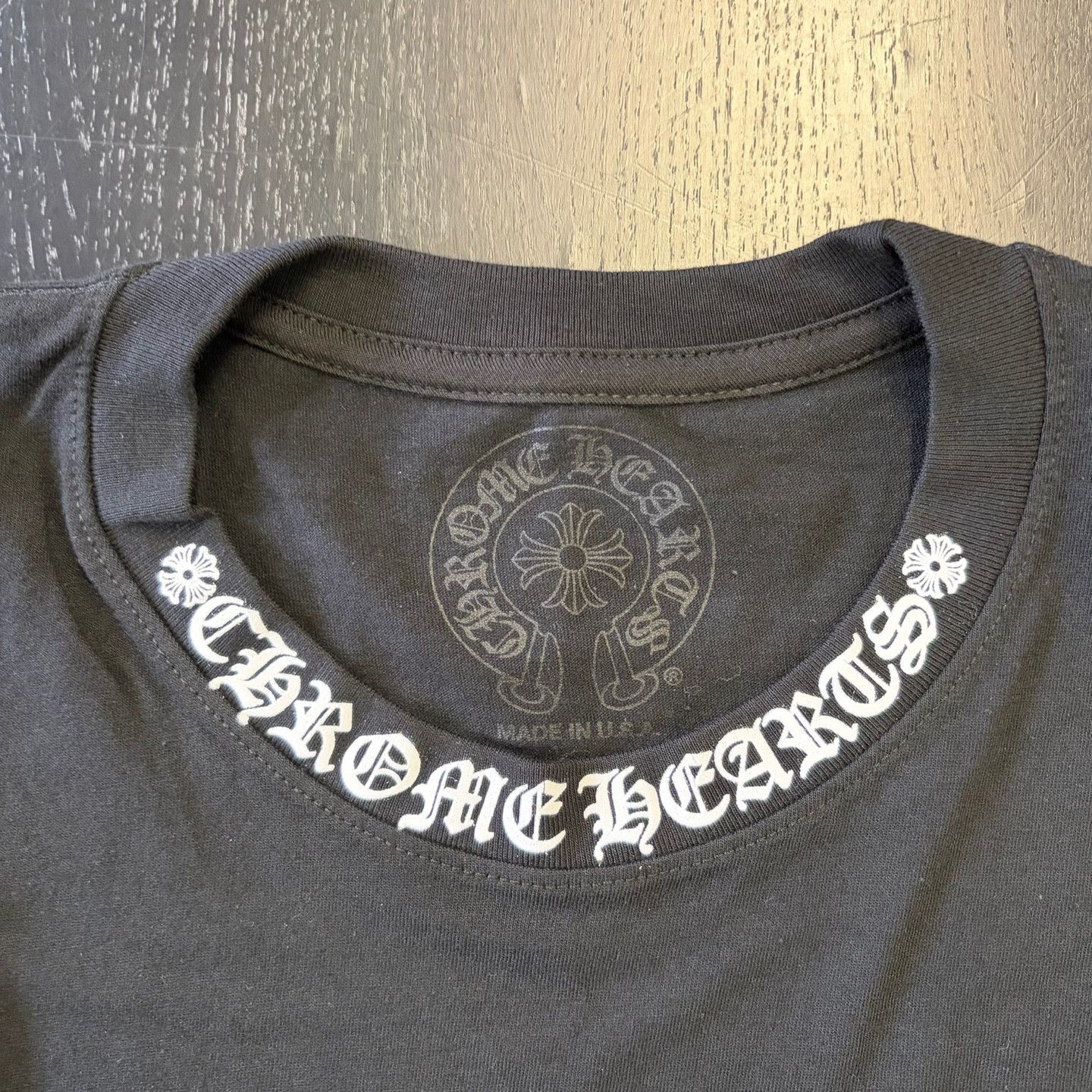 Chrome Hearts Chrome Hearts Neck Logo Long Sleeve T-Shirt Size US M / EU 48-50 / 2 - 3 Thumbnail