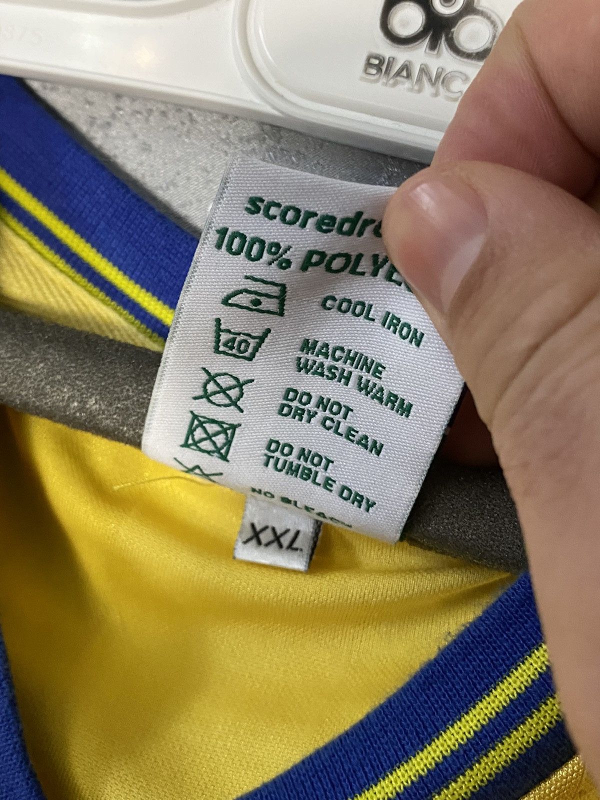 Umbro Vintage Everton Score Draw Soccer Jersey NEC Hype jersey Size US XXL / EU 58 / 5 - 4 Thumbnail