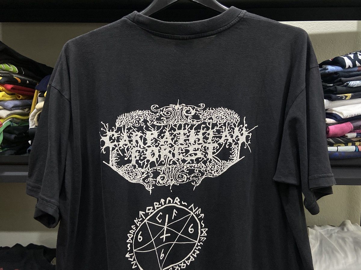 Band Tees × Vintage Vintage 2001s Carpathian Forest Band TOUR T-SHIRT Size US L / EU 52-54 / 3 - 10 Thumbnail
