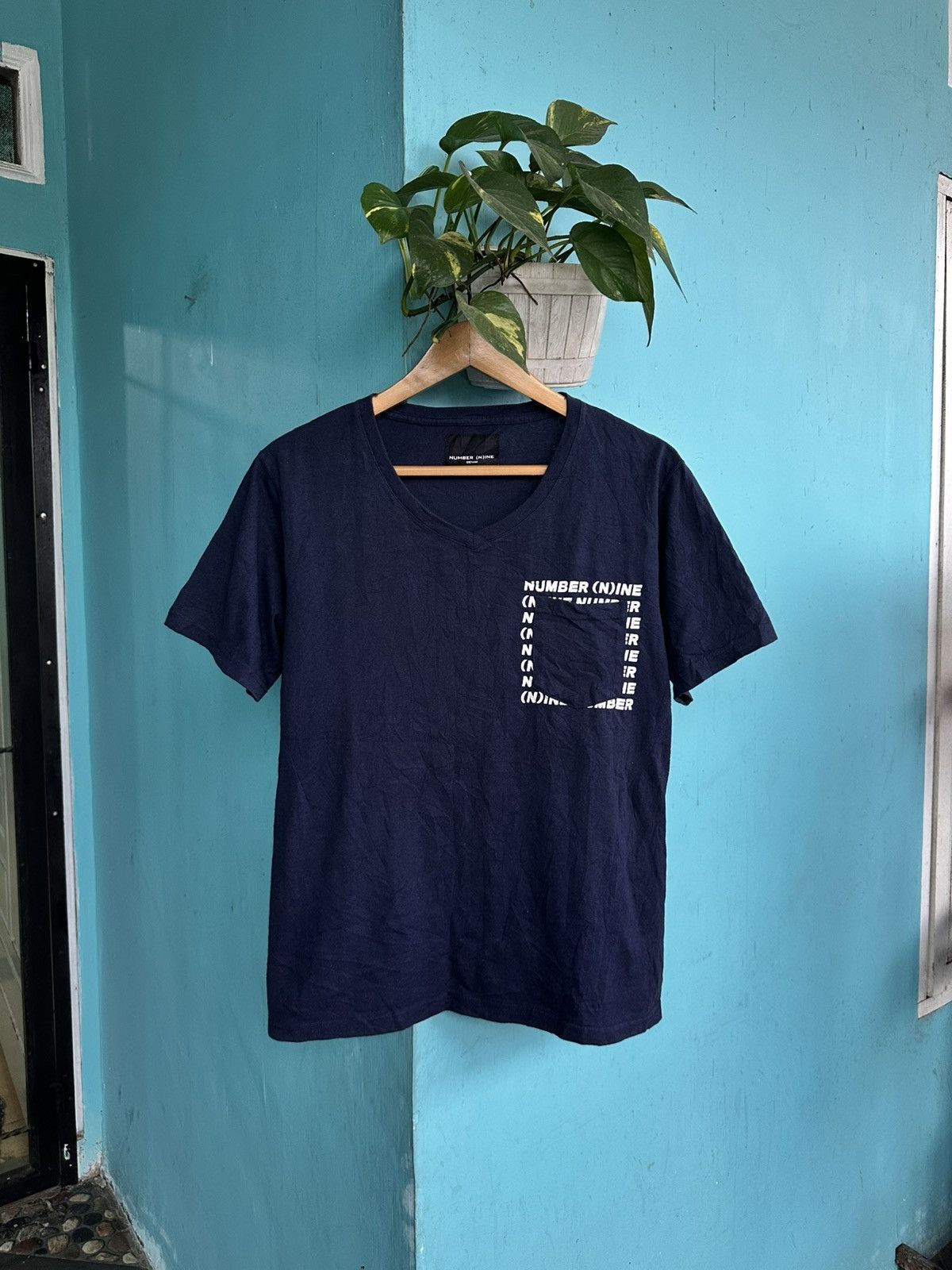 Number Nine Denim Pocket T-shirt