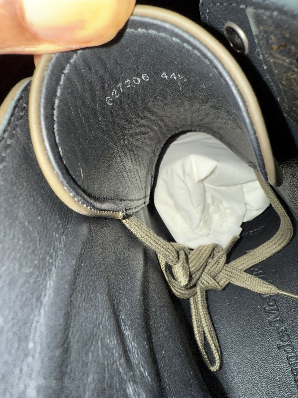 Alexander McQueen Alexander Mcqueen Ssense Exclusive Tread Slick Boots Size US 11.5 / EU 44-45 - 8 Thumbnail