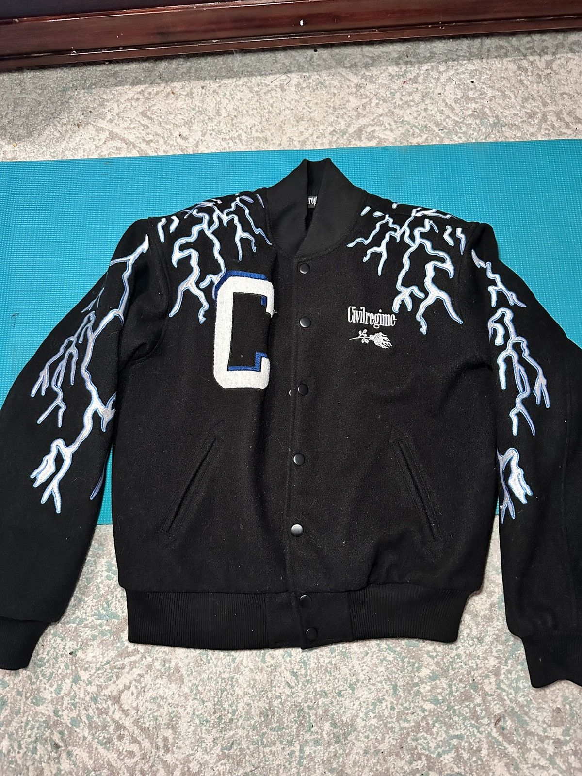 Civil Regime Civil Regime Xmen Storm Varsity Jacket Size US M / EU 48-50 / 2 - 1 Thumbnail
