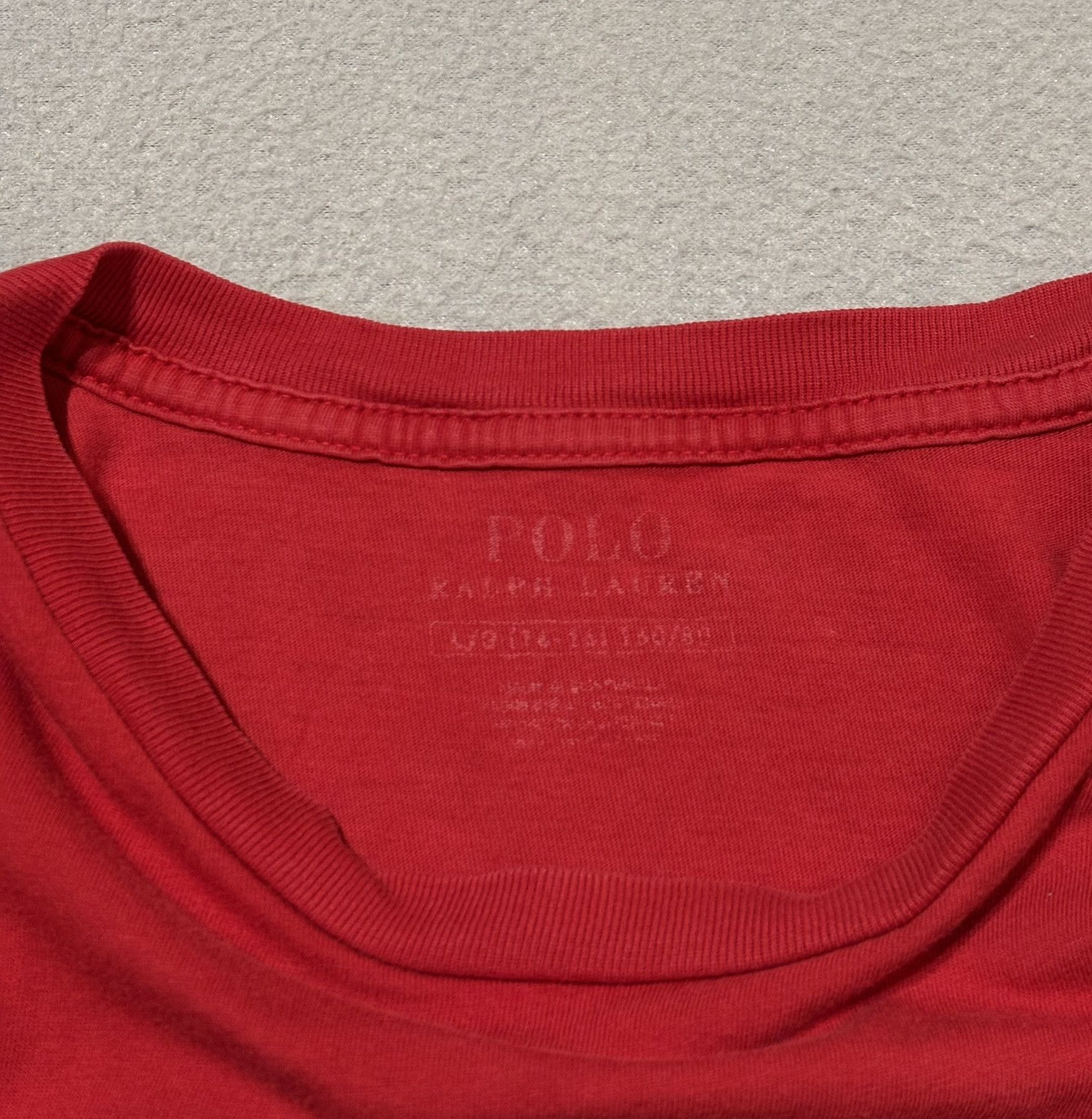 Polo Ralph Lauren Polo Ralph Lauren Flag Red T-Shirt size. L Size L / US 10 / IT 46 - 9 Thumbnail