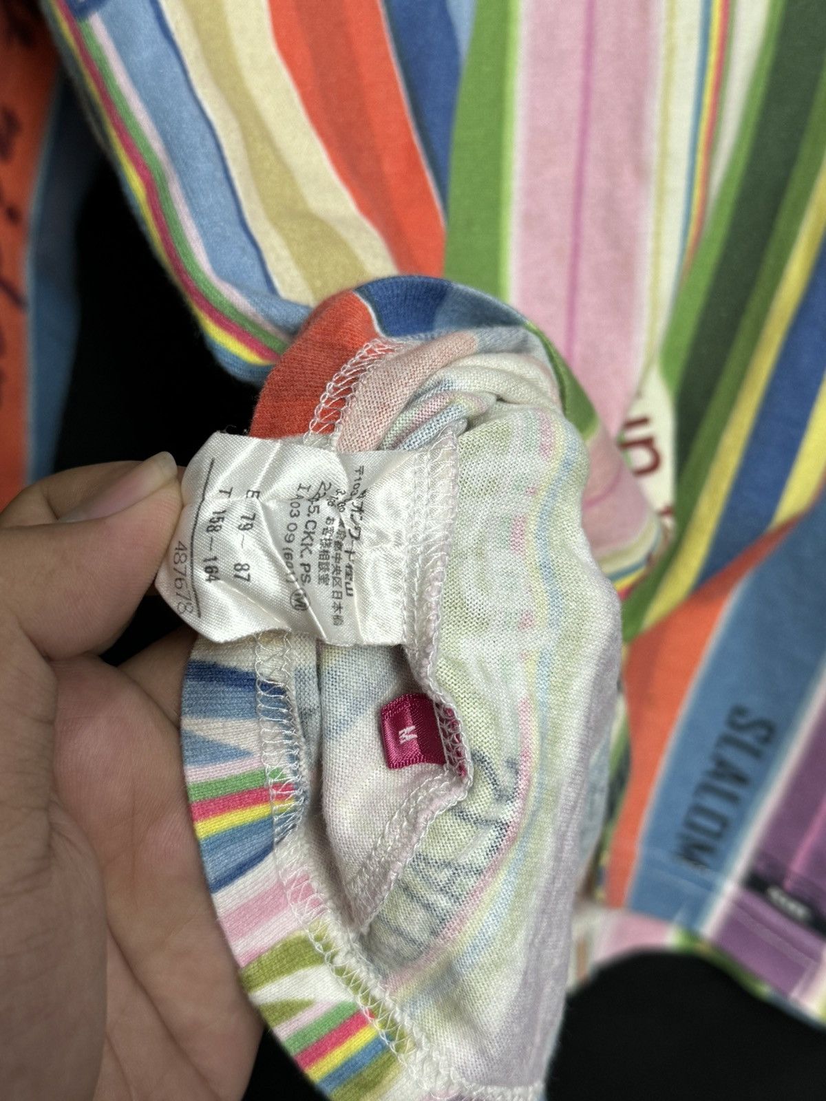 Beauty Beast × Hysteric Glamour × Japanese Brand Paul Smith Rainbow Long Sleeve Size US S / EU 44-46 / 1 - 5 Thumbnail