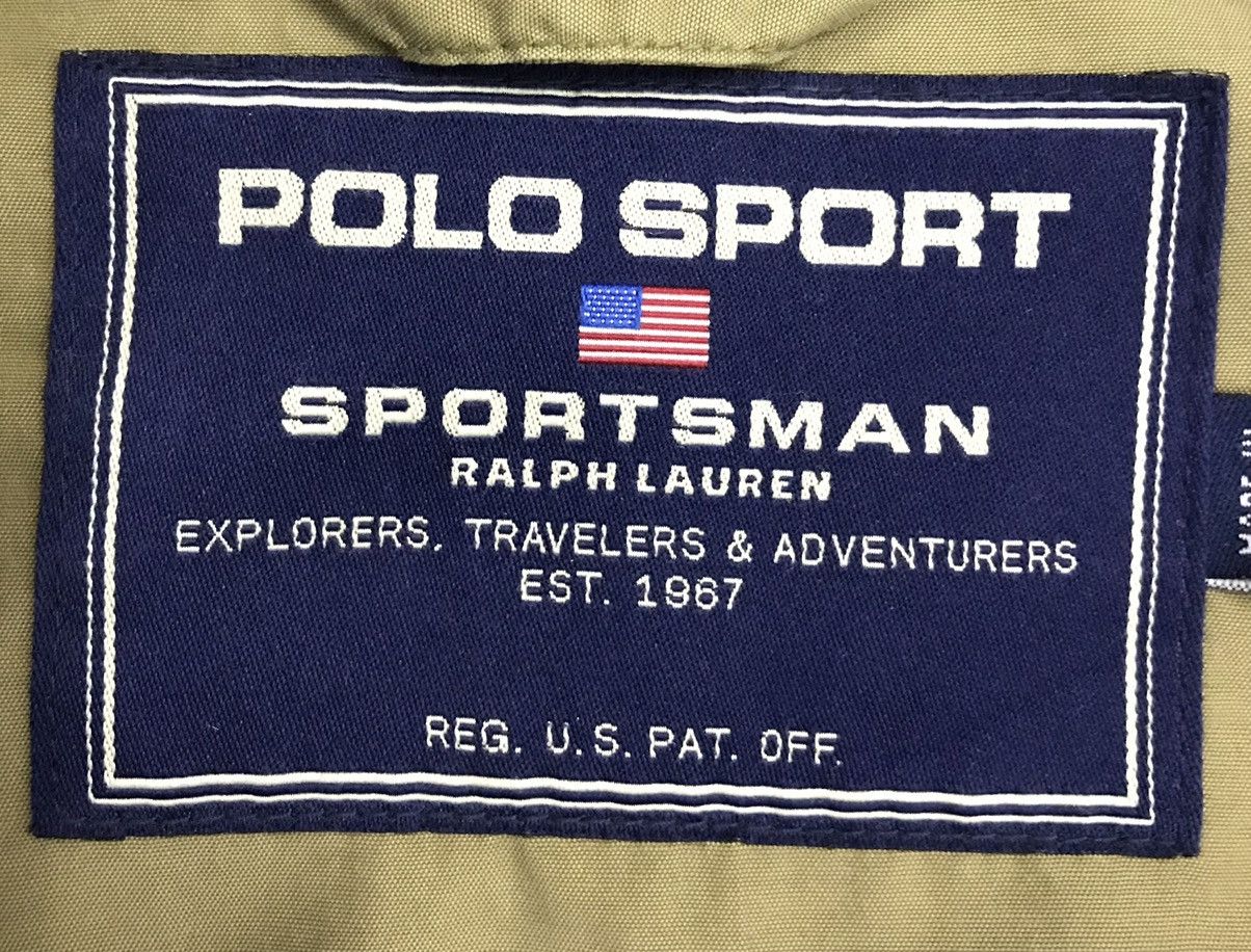 Polo Ralph Lauren Vintage Polo Sport Ralph Lauren Jacket Size US L / EU 52-54 / 3 - 12 Thumbnail