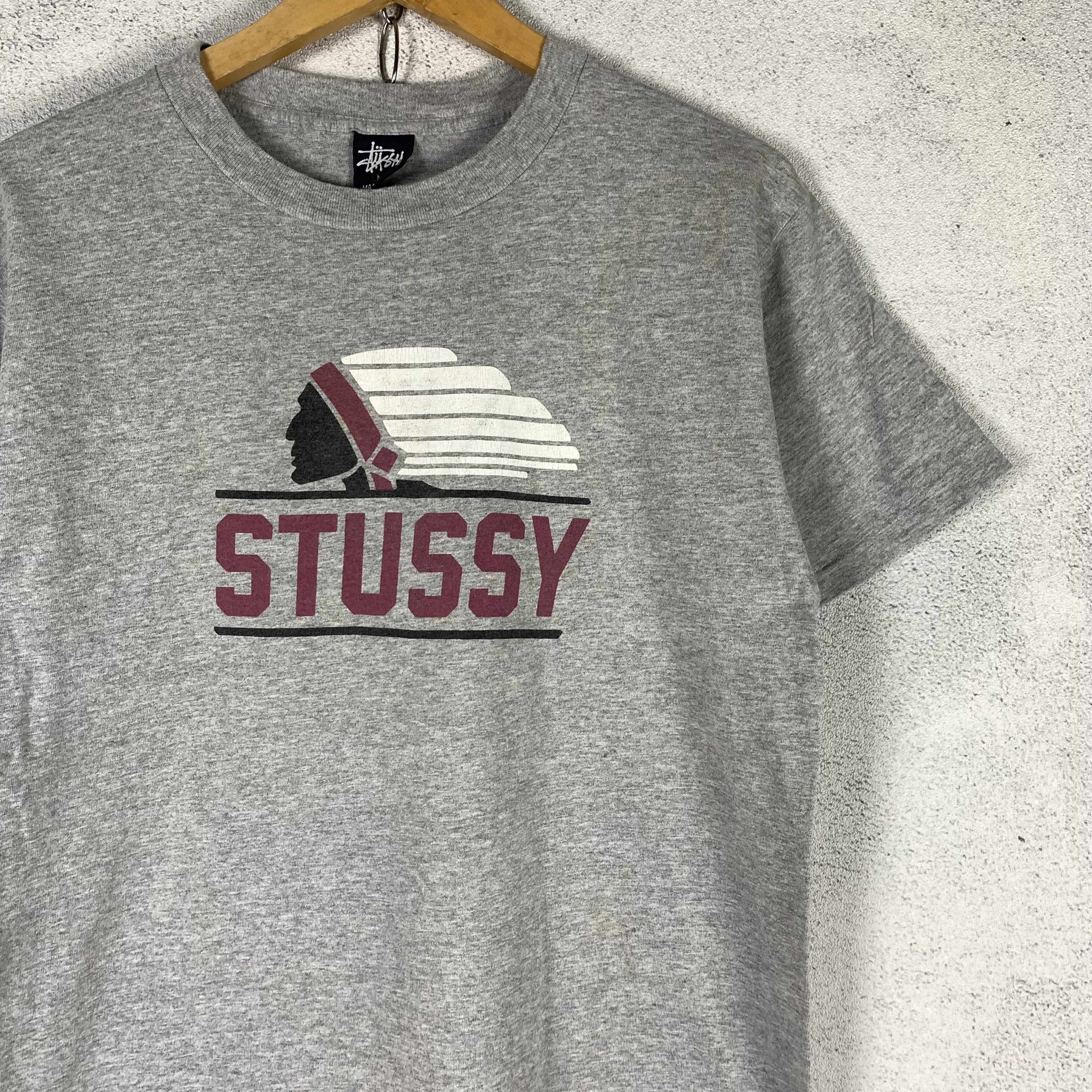 Stussy Vintage 90s Stussy Indian Tshirt Size US M / EU 48-50 / 2 - 2 Thumbnail